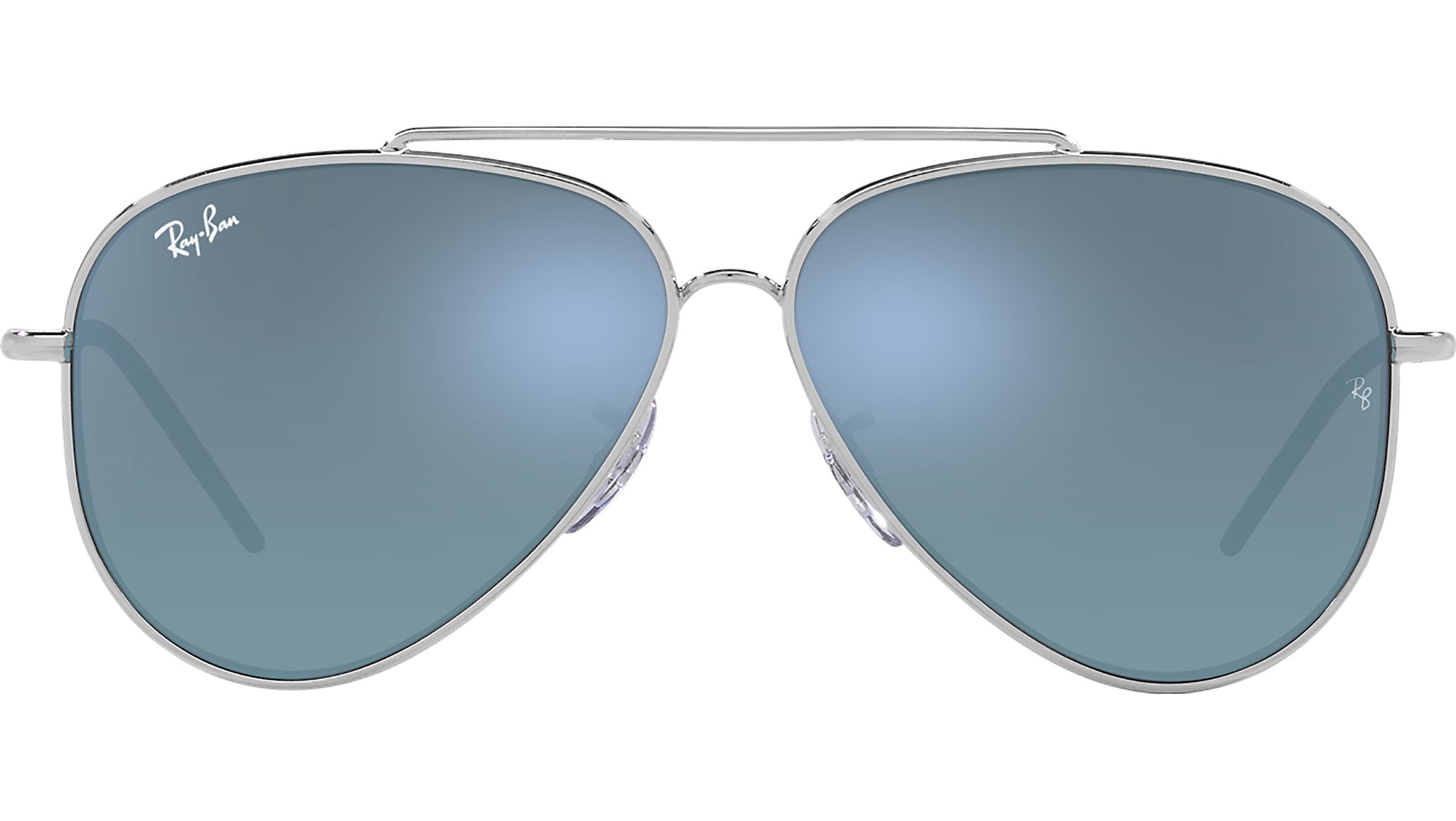 Ray-Ban Silver Aviator Reverse Sunglasses RAY-BAN AVIATOR REVERSE RBR0101S sunglasses for men or women  main image 4