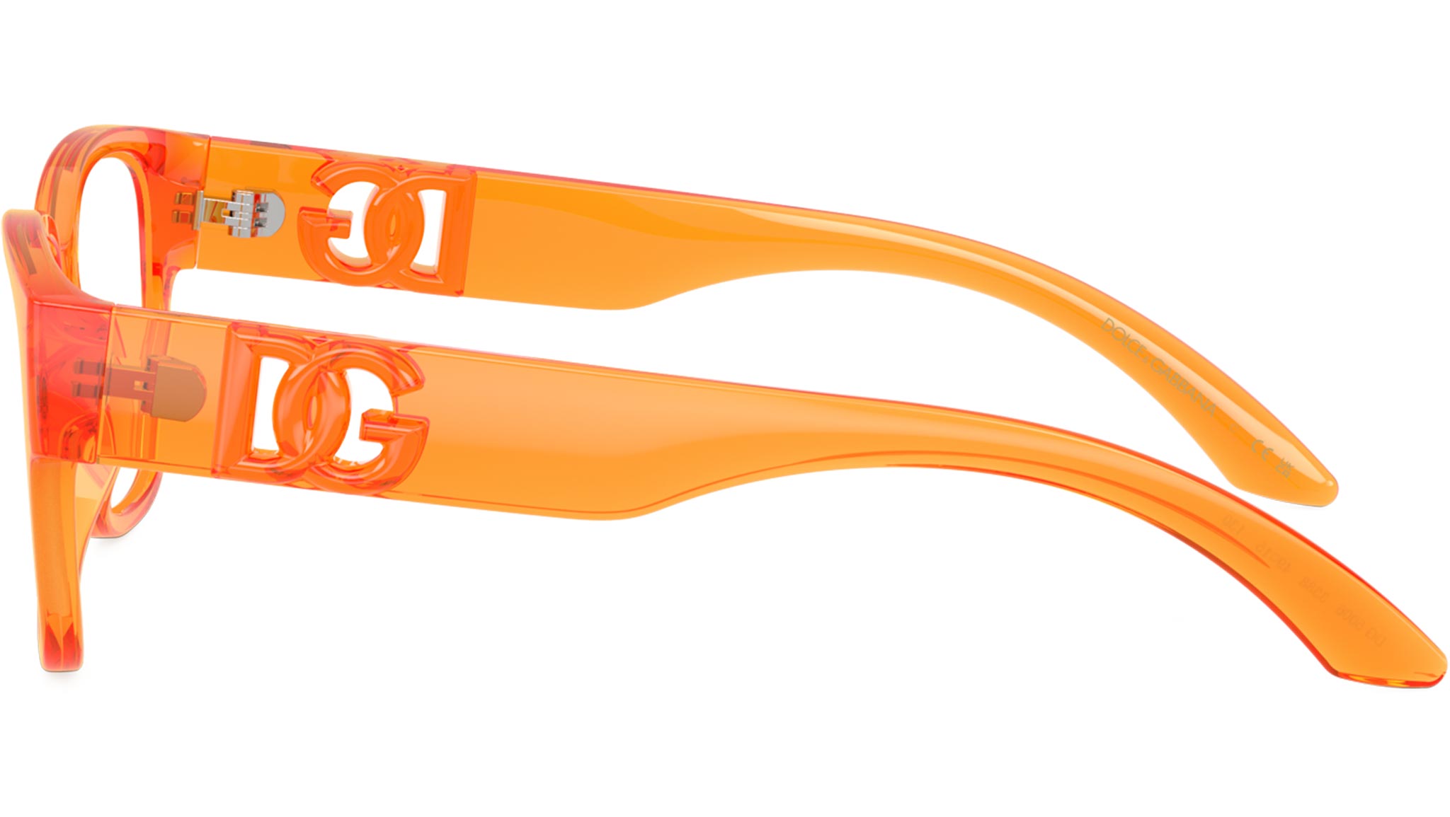Dolce & Gabbana Kids DX 5006 Glasses 3388 Transparent Orange - eye