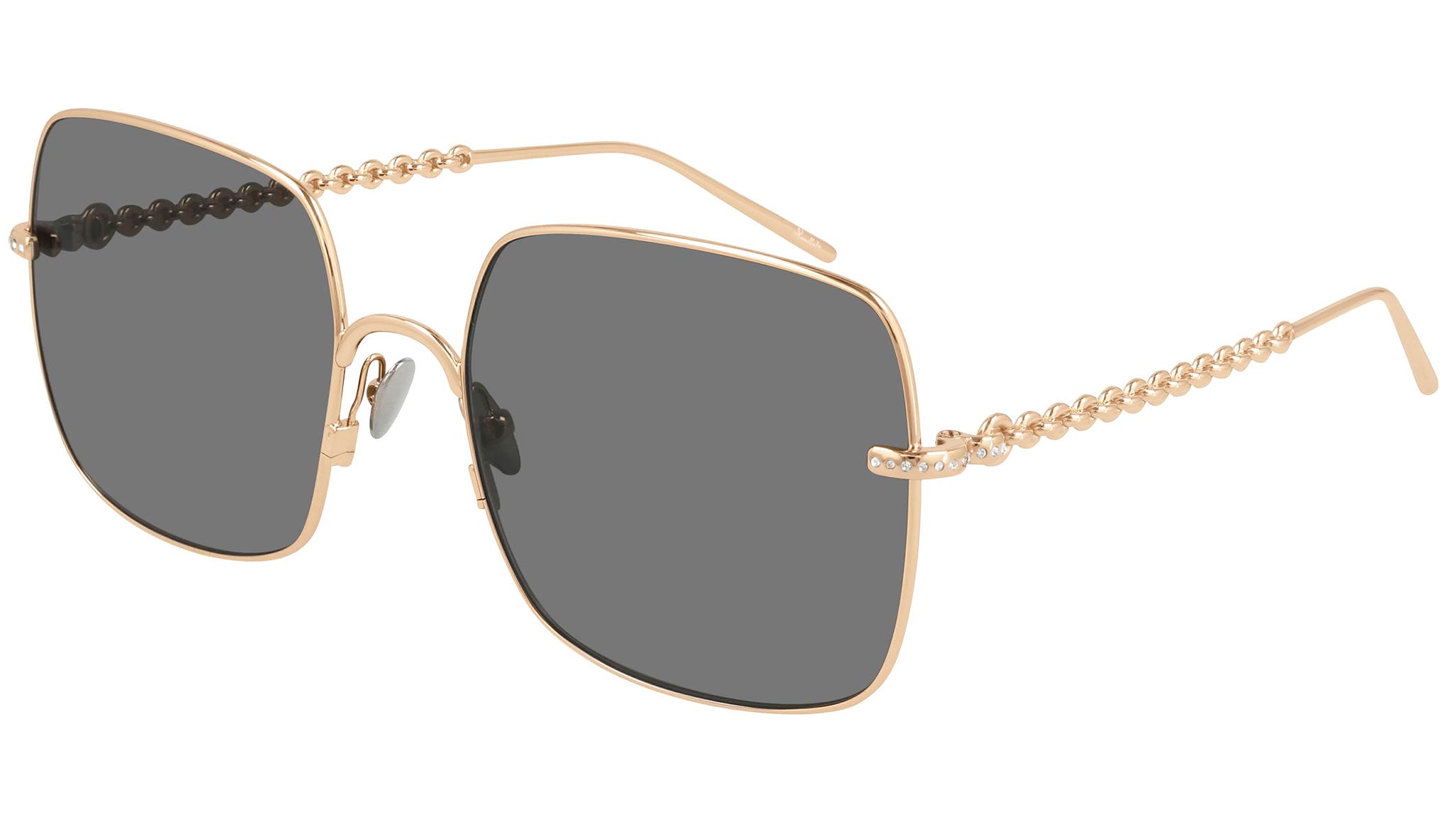 Pomellato Round Pink Rhinestone Sunglasses Pomellato Sunglasses – Online Sale UK main image 2