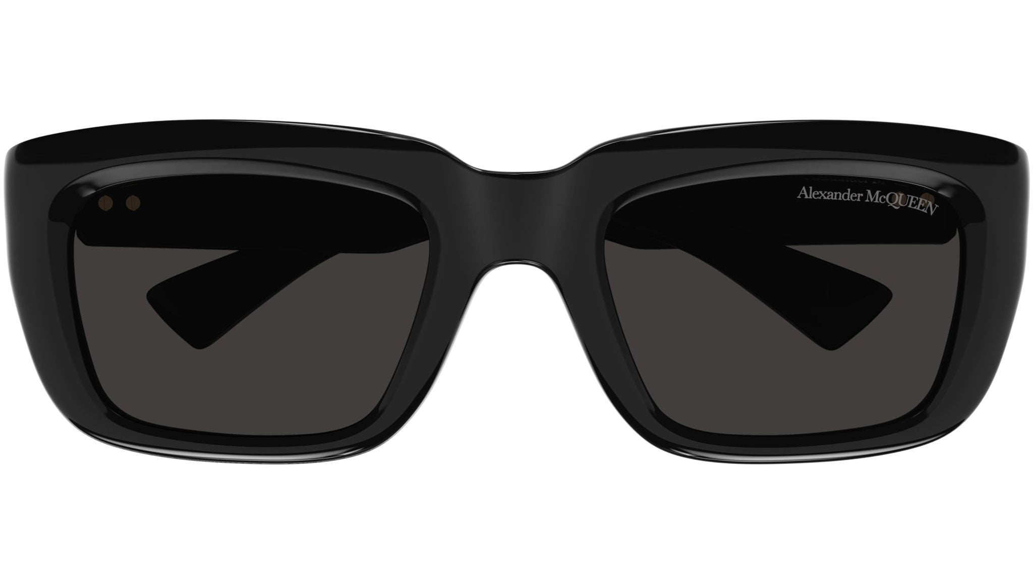 Alexander McQueen AM0431S 001 Sunglasses Shiny Black - eye 