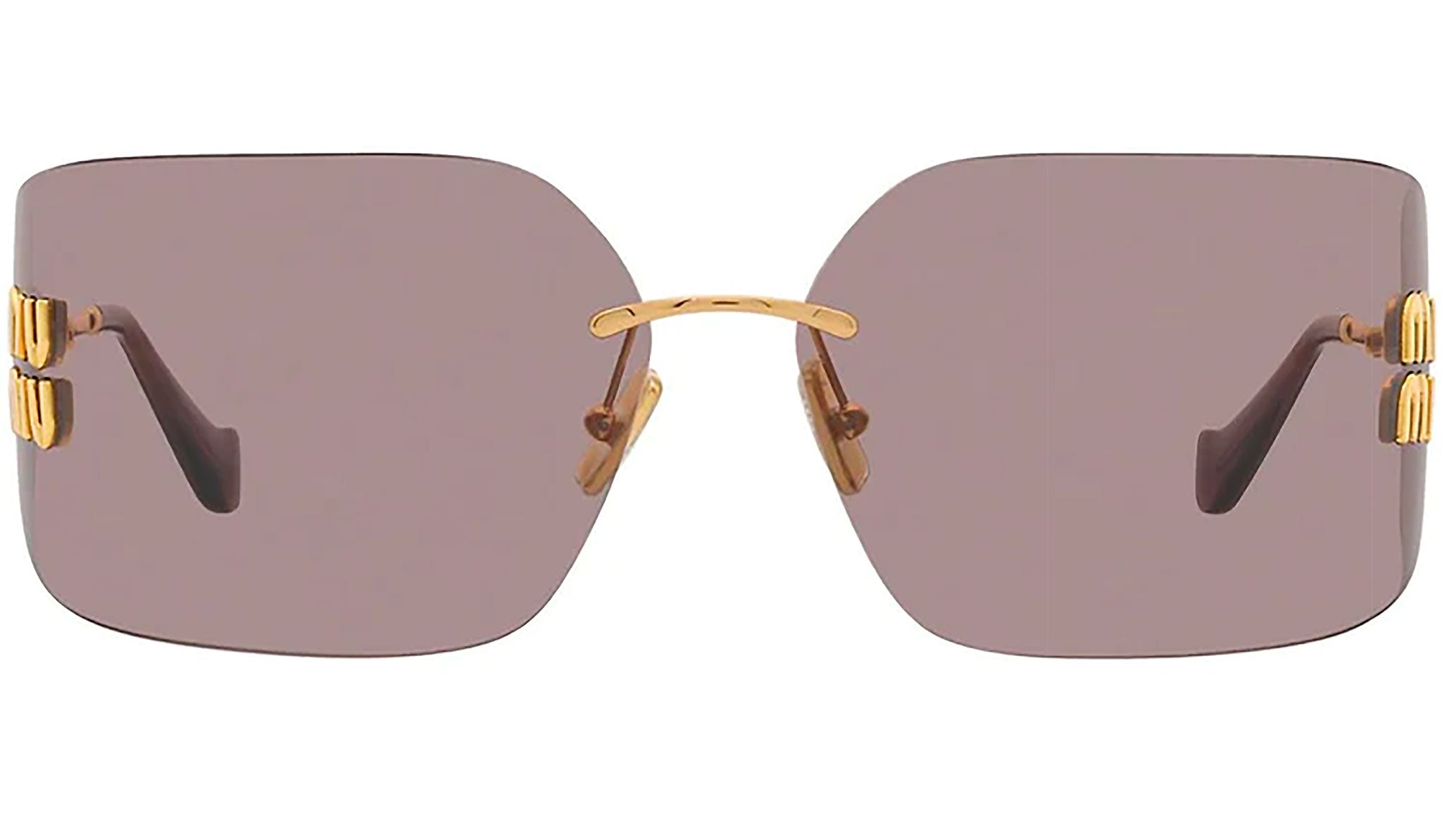 【 miu♡miu♡ 様 】ご依頼分 Miu Miu MU 54YS Sunglasses 5AK06I Gold - eye-oo.com