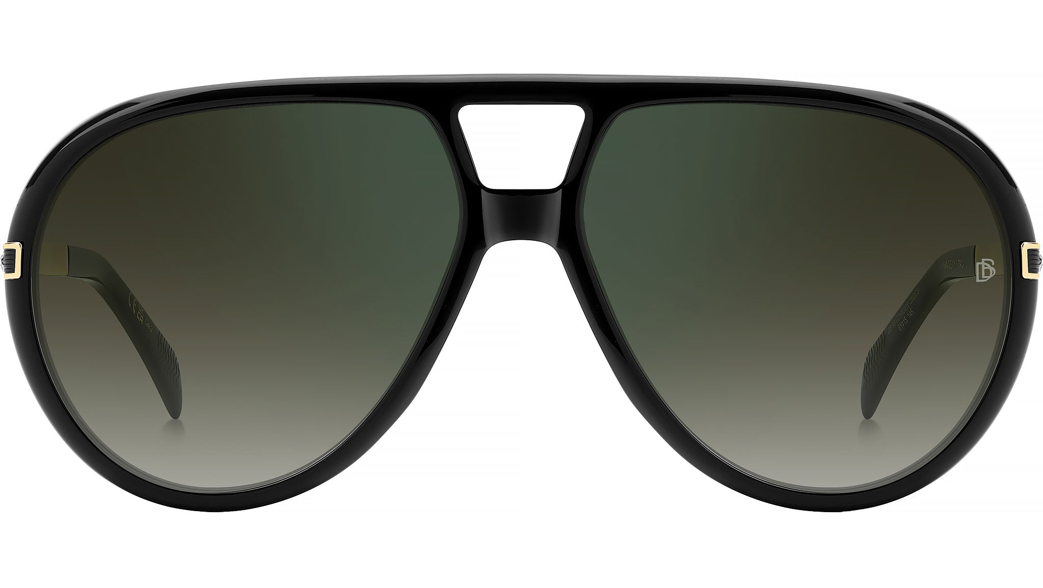 David Beckham DB 99/VOYAGER 2M2 CS Sunglasses Black Gold - eye-oo.com