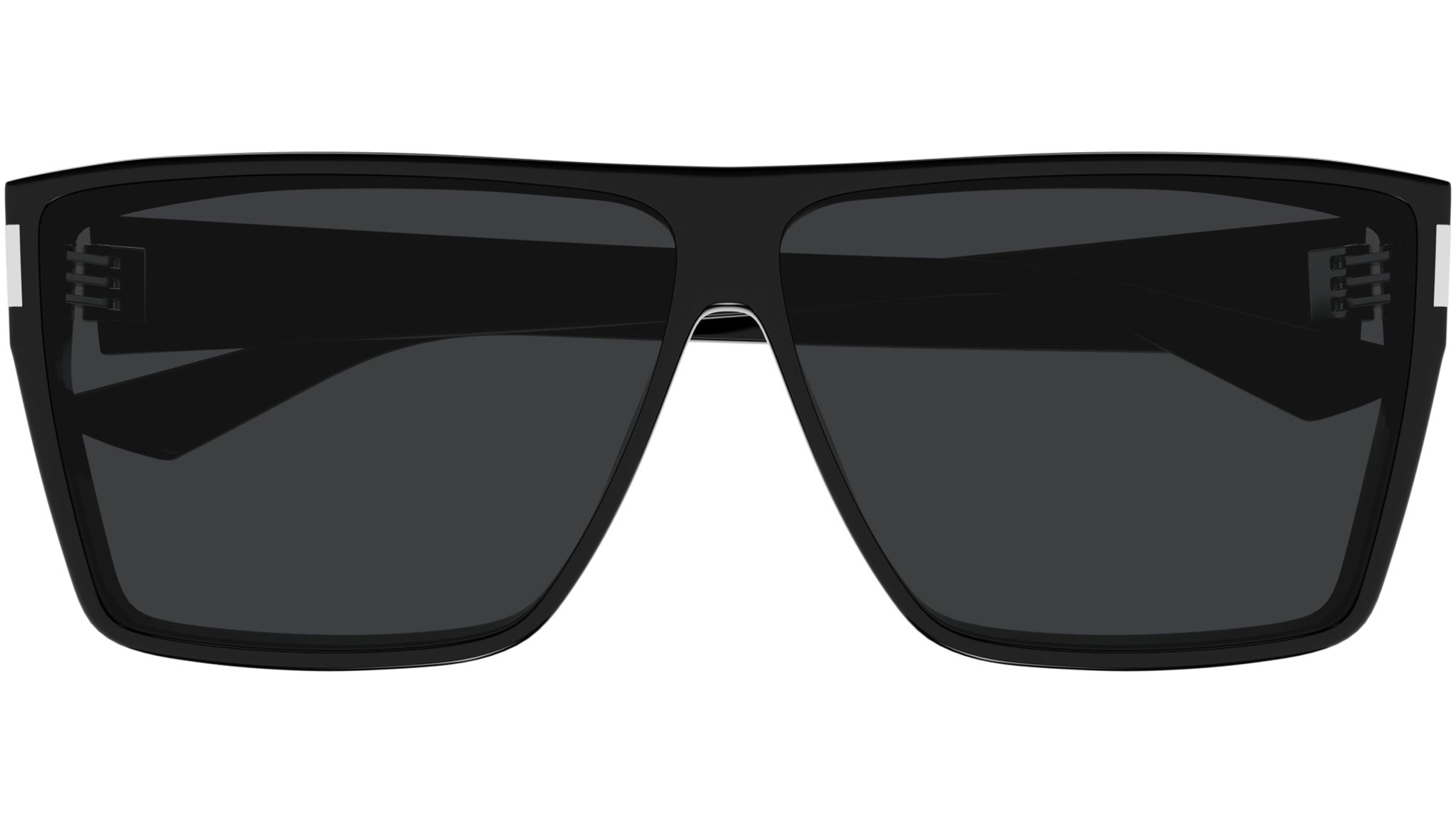 Saint Laurent SL 756 001 Rectangular Sunglasses Black - eye  display picture 1
