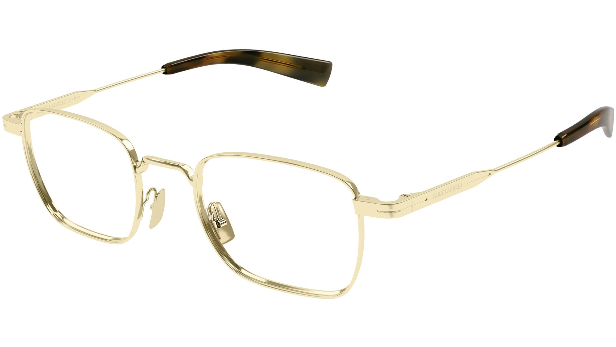 Saint Laurent SL 729 Light Gold Glasses - eye-oo.com display picture 3