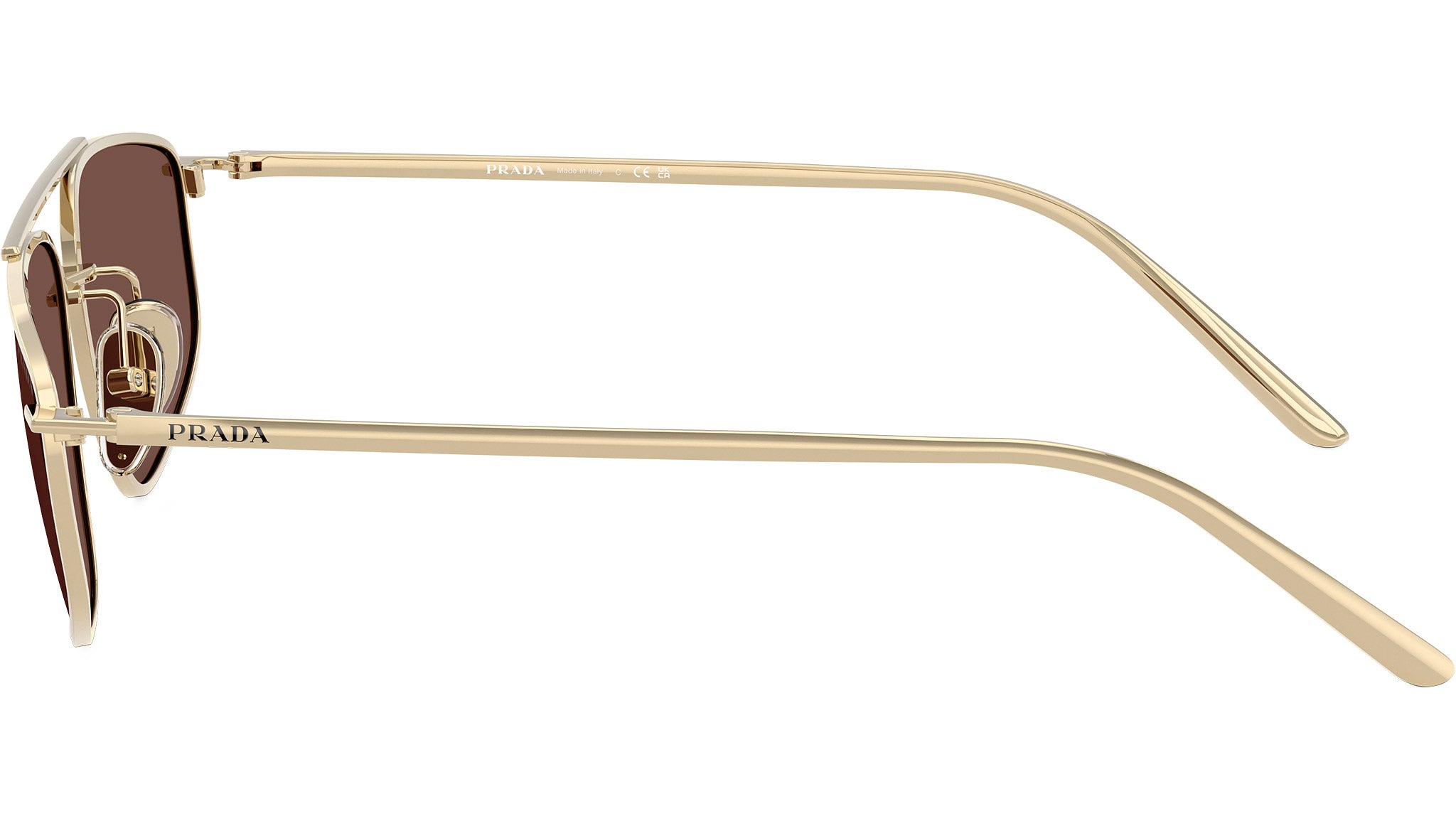 PR C51S Prada Sunglasses ZVN80T Pale Gold - eye-oo.com