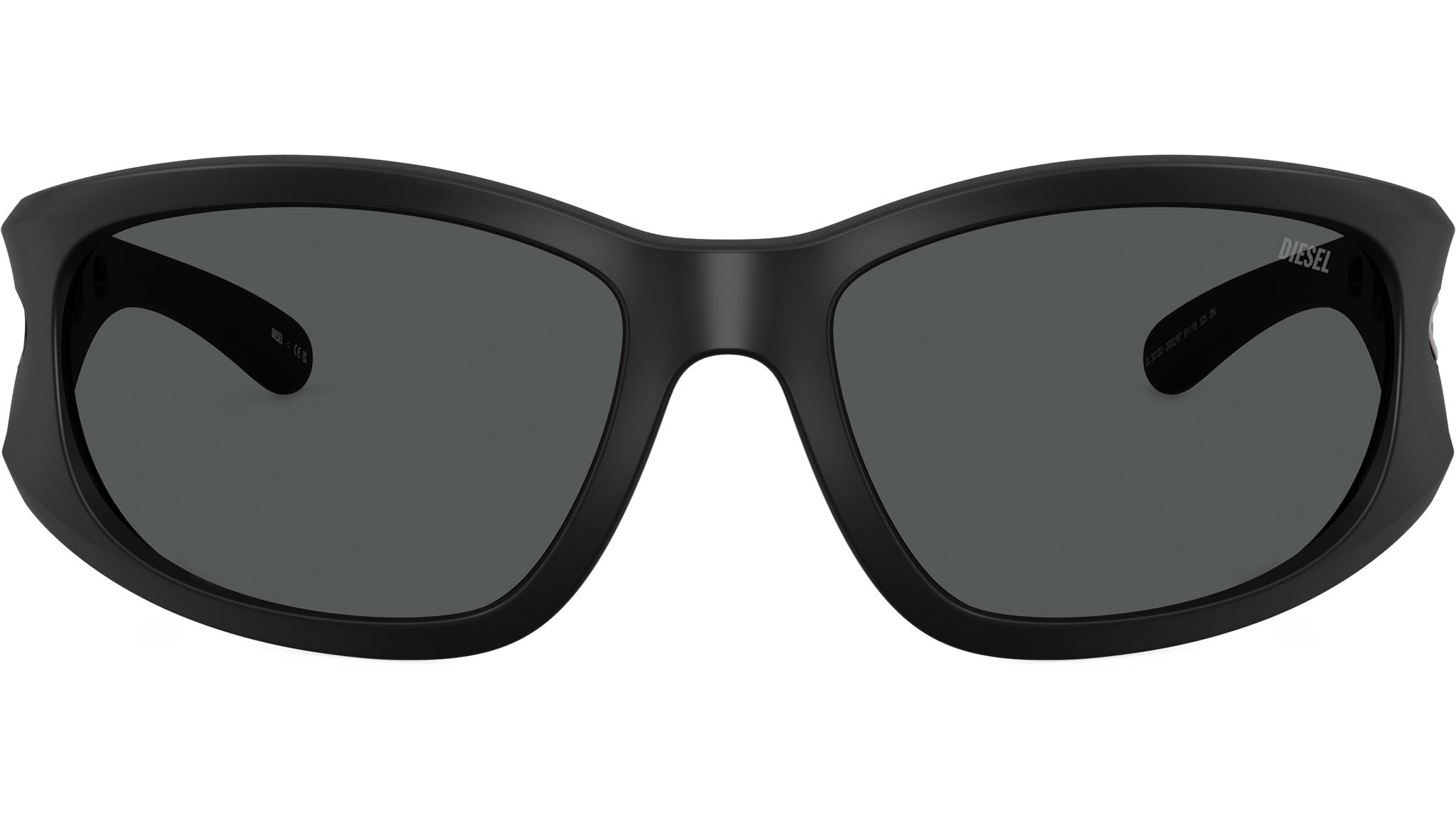 値下げあり diesel サングラス　DL3012U Diesel DL3012U Sunglasses 200287 Black Matte - eye-oo.com