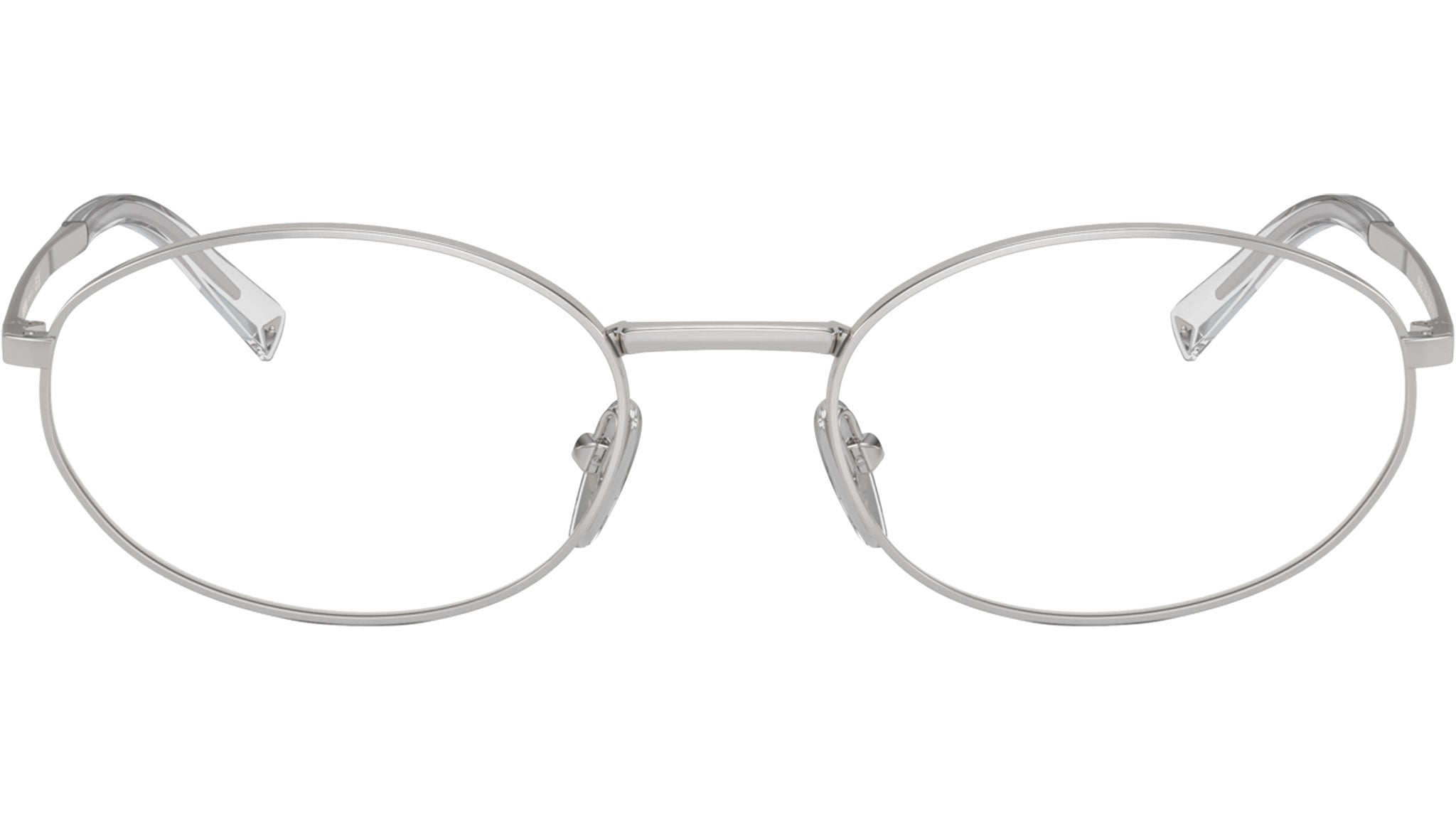 Prada PR A57V Eyeglasses 1BC1O1 Silver - eye-oo.com