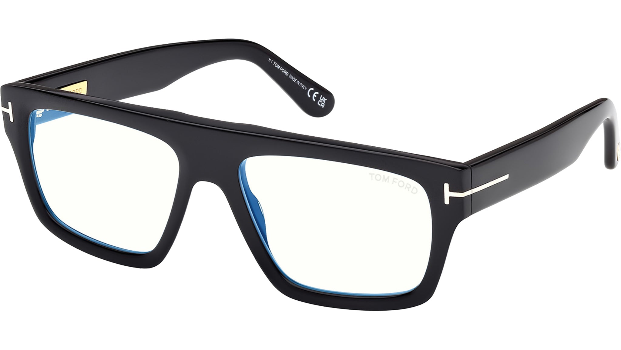 Tom Ford FT6084-B Glasses 001 Shiny Black - eye-oo.com