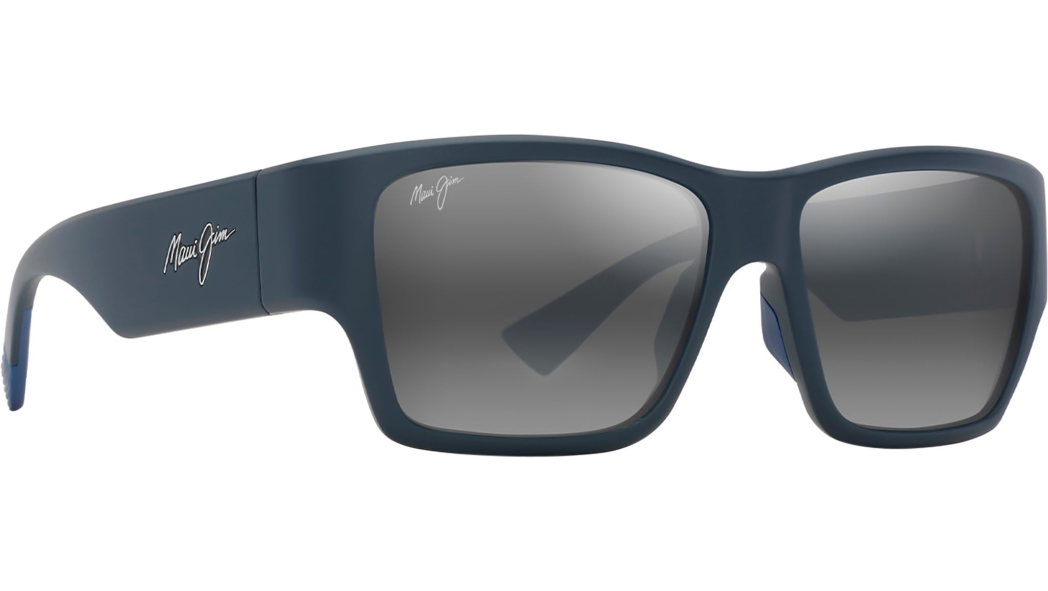 Maui Jim Kaolu 614 03 Sunglasses Matte Blue Polarized - eye 