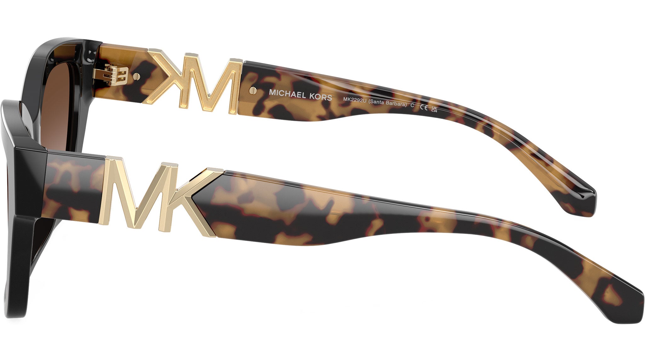 Michael Kors Santa Barbara MK2292U Sunglasses 300513 Black - eye