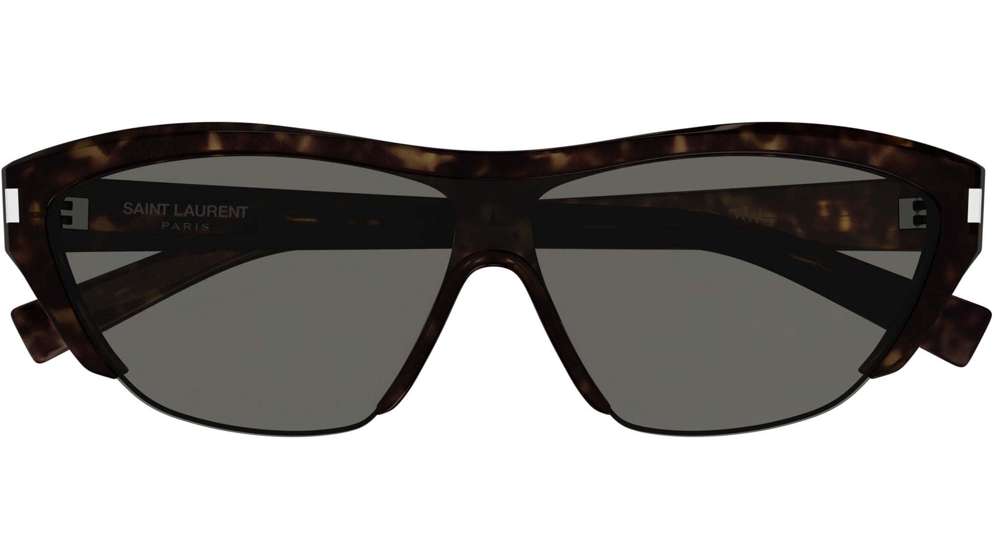 Saint Laurent SL 704 002 Shield Sunglasses Havana - eye-oo.com display picture 3