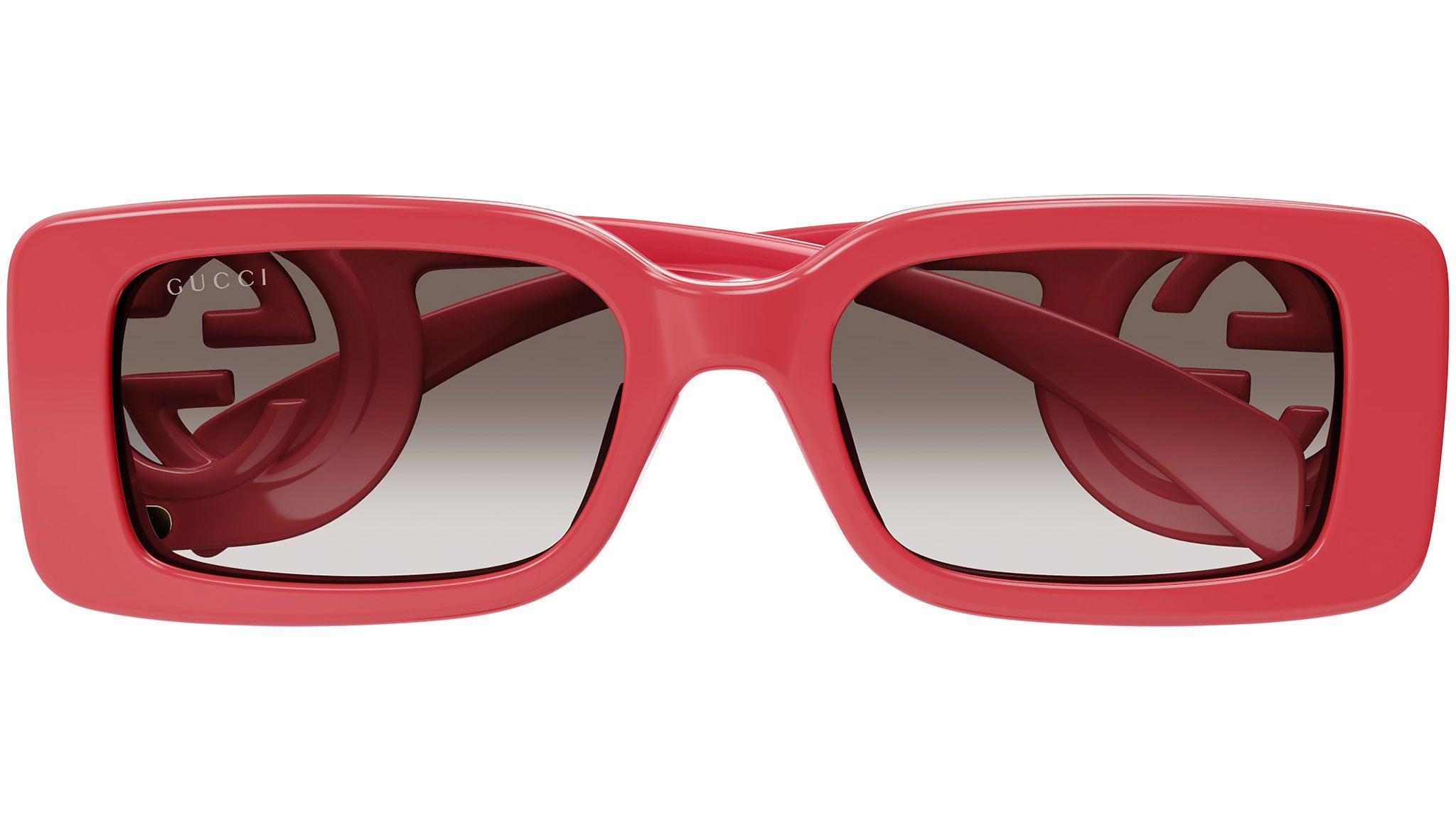 Gucci GG1325S 005 Red Brown Sunglasses - eye-oo.com