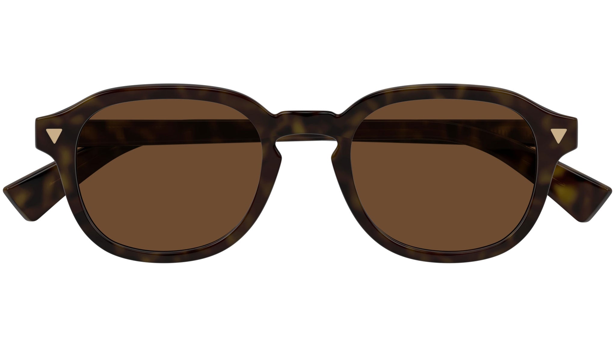 BV1364S Bottega Veneta Panthos Sunglasses 002 Dark Havana - eye-oo.com