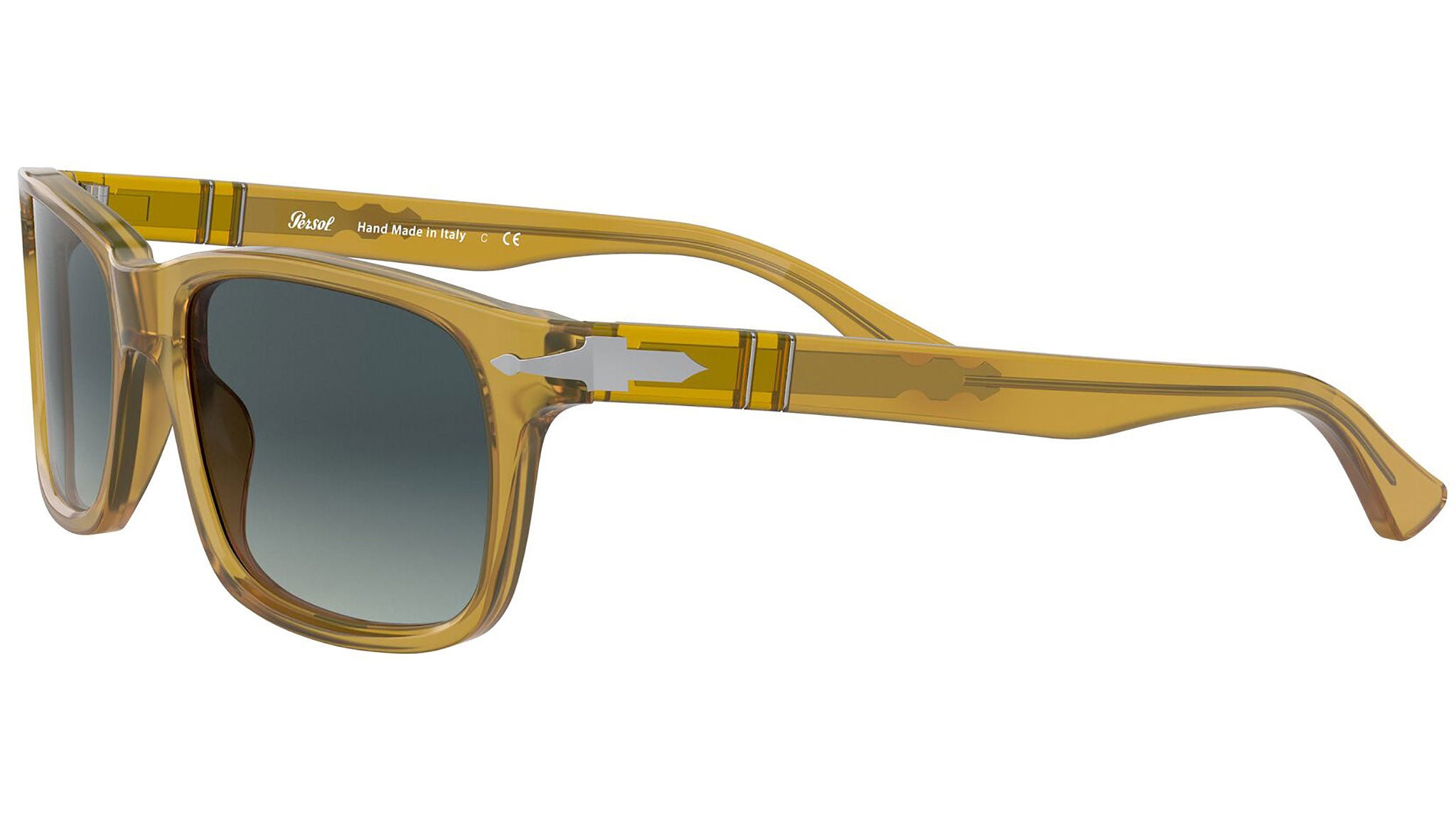 Occhiali da sole Persol PO3048S miele 204/Q8 lenti blu azzurro