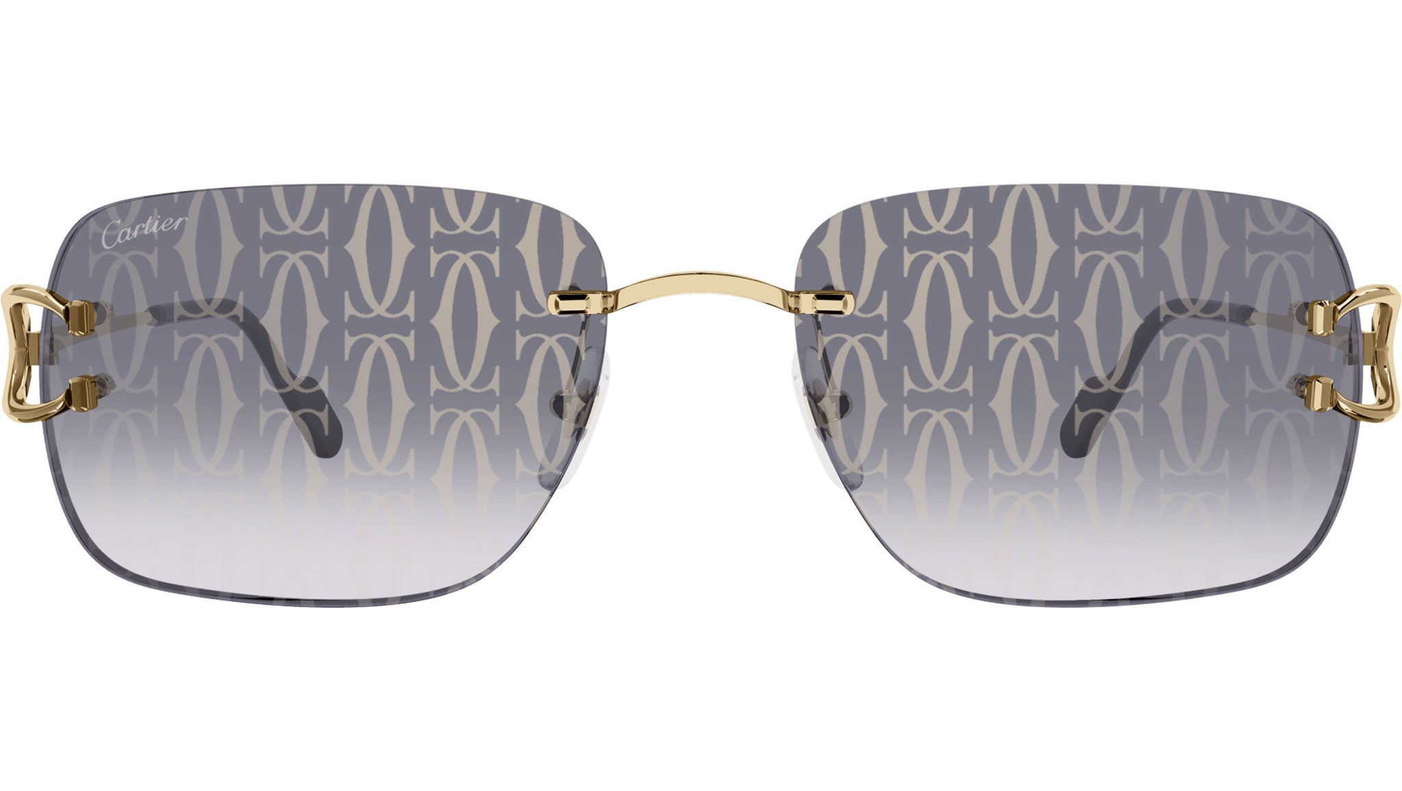 Cartier CT0330S Shiny Gold Sunglasses - eye-oo.com