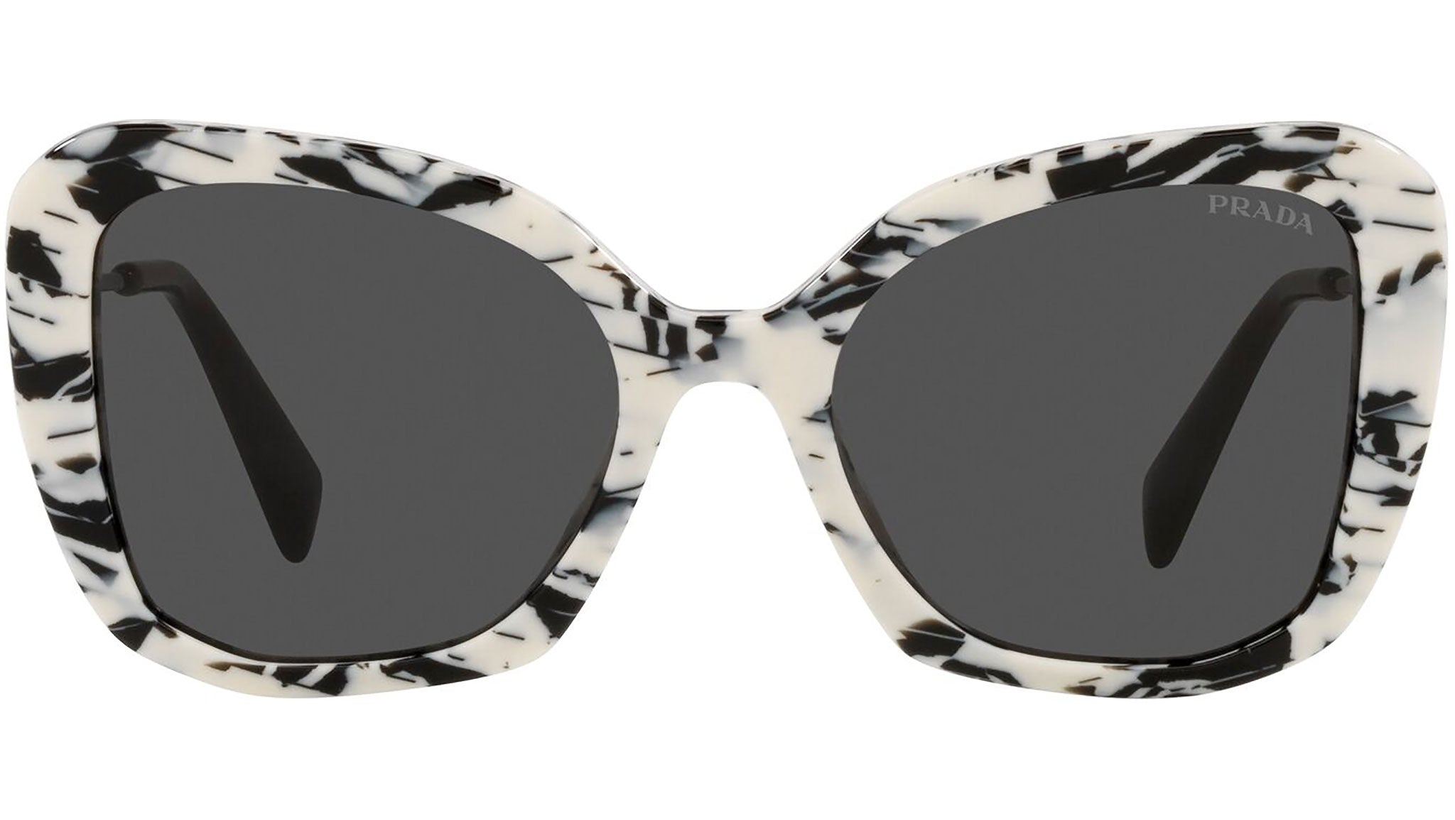 Prada Monochrome Patterned Sunglasses Prada PR A06S Sunglasses | LensCrafters main image 2