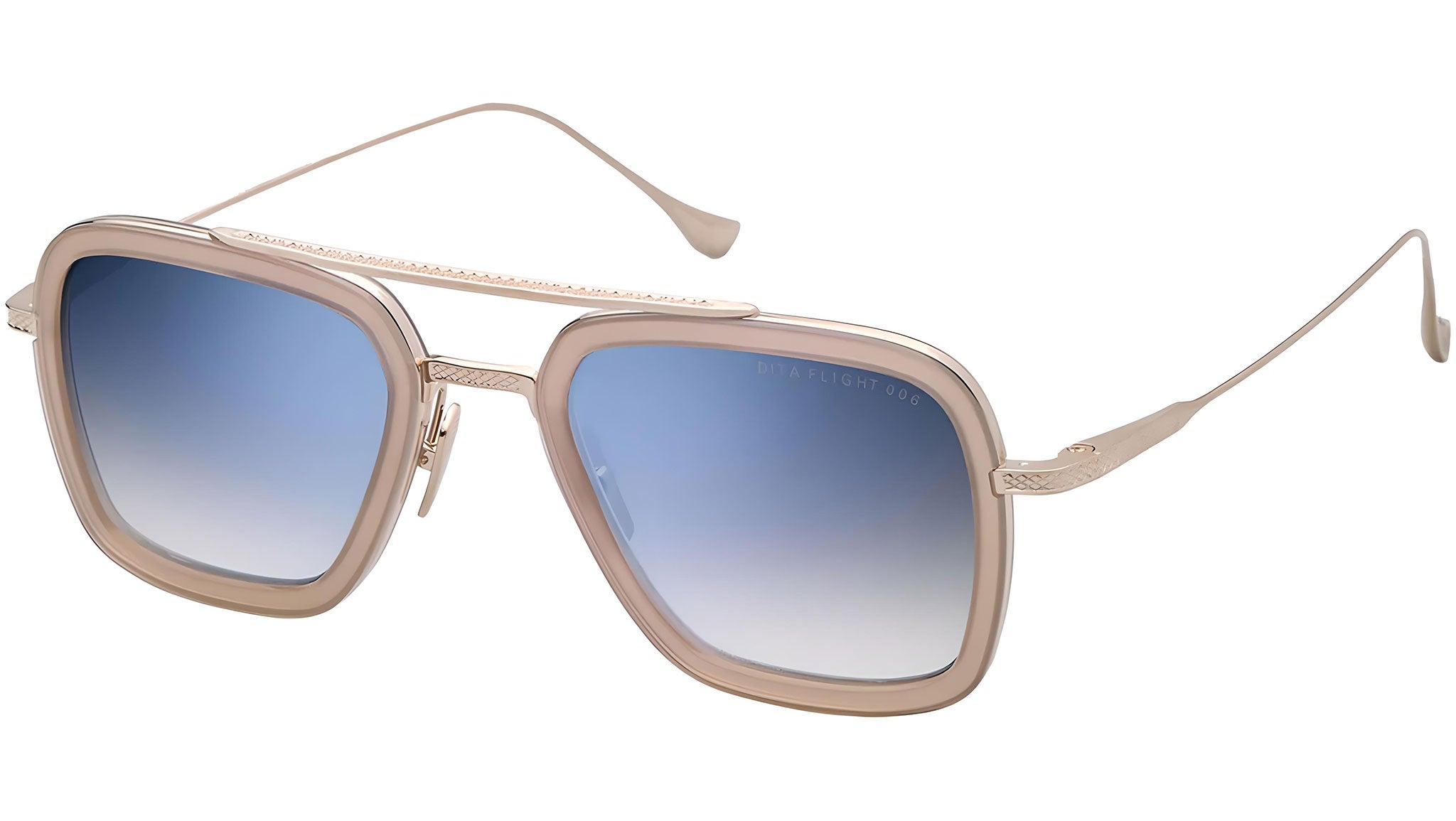 DITA ディータ サングラス FLIGHT-006 7806-A ゴールド Dita Flight.006 DTS7806 Sunglasses U White Gold / Dusty Pink - eye