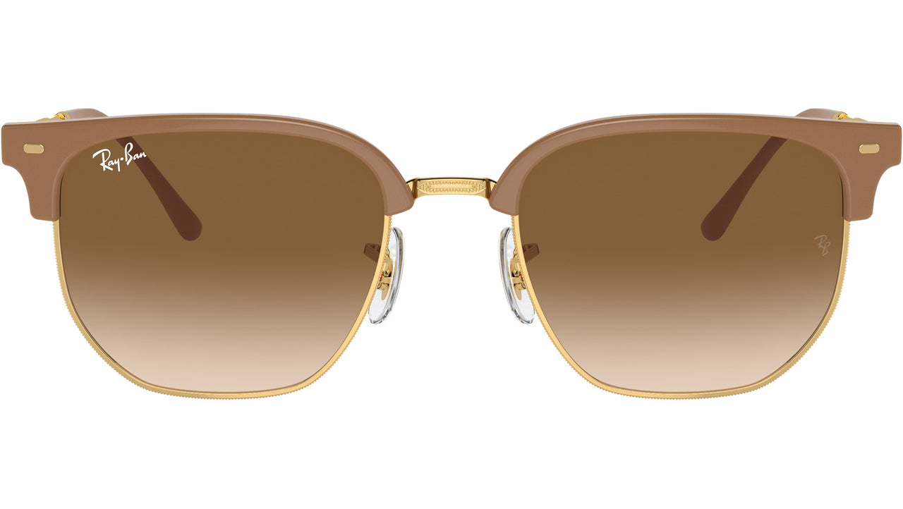 New Clubmaster RB4416 672151 Beige Gold