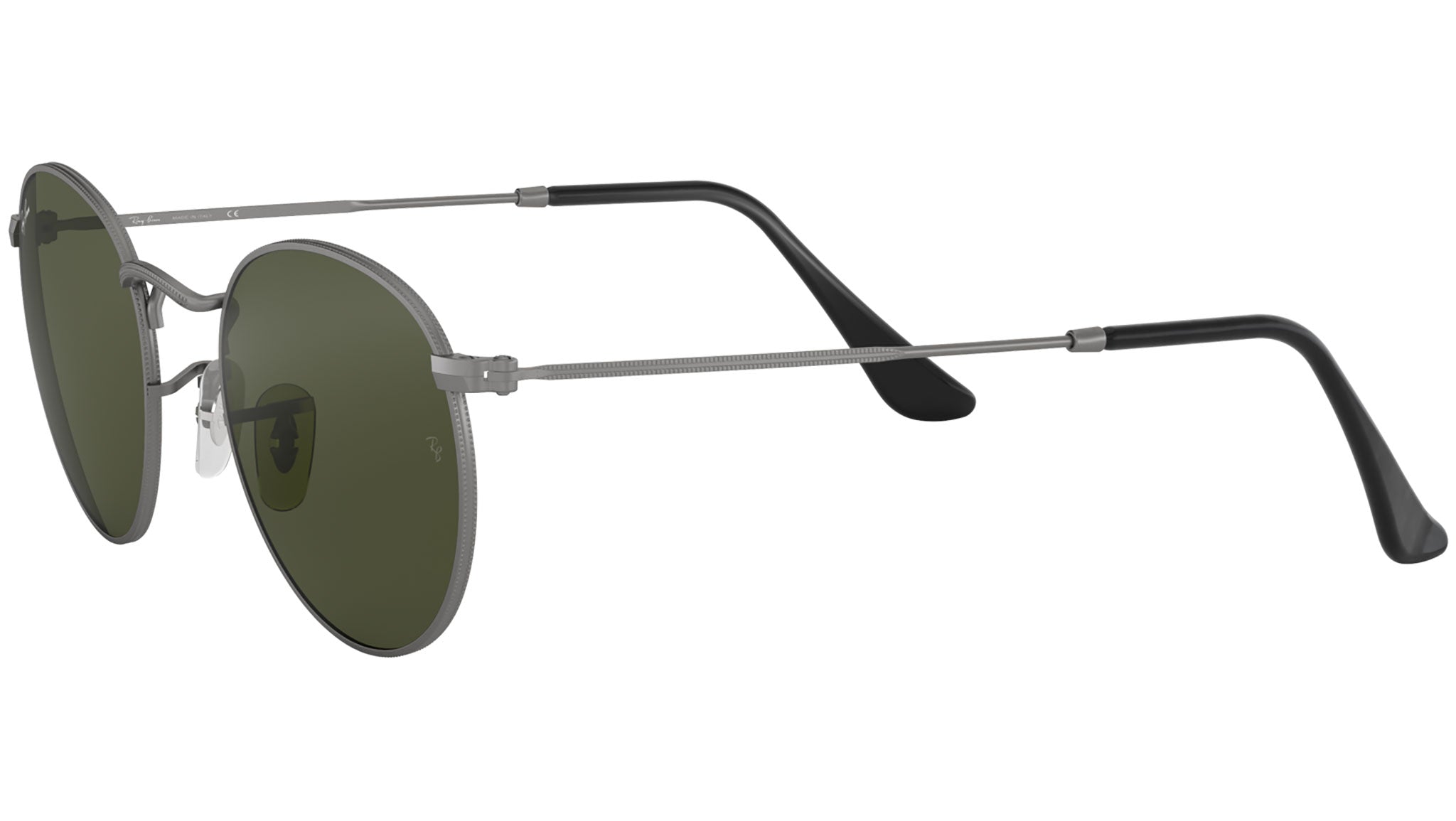 レイバン RB3447 Round l 029 50◻︎21 3N Ray-Ban RB3447 Round Metal Polarized+ Lenses L (53 - 21) with