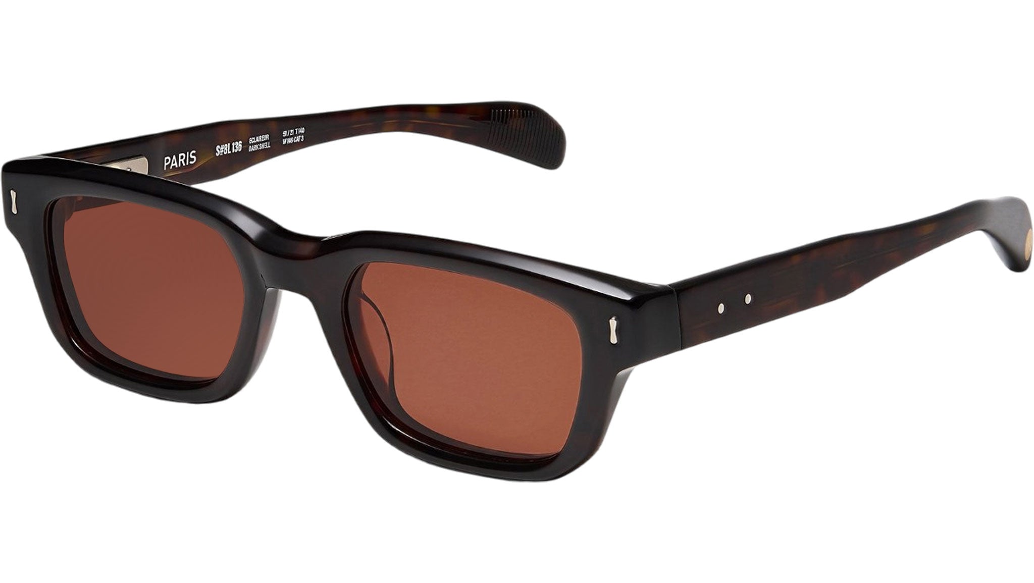 Peter and May Eclaireur Sun Dark Shell unisex Sunglasses
