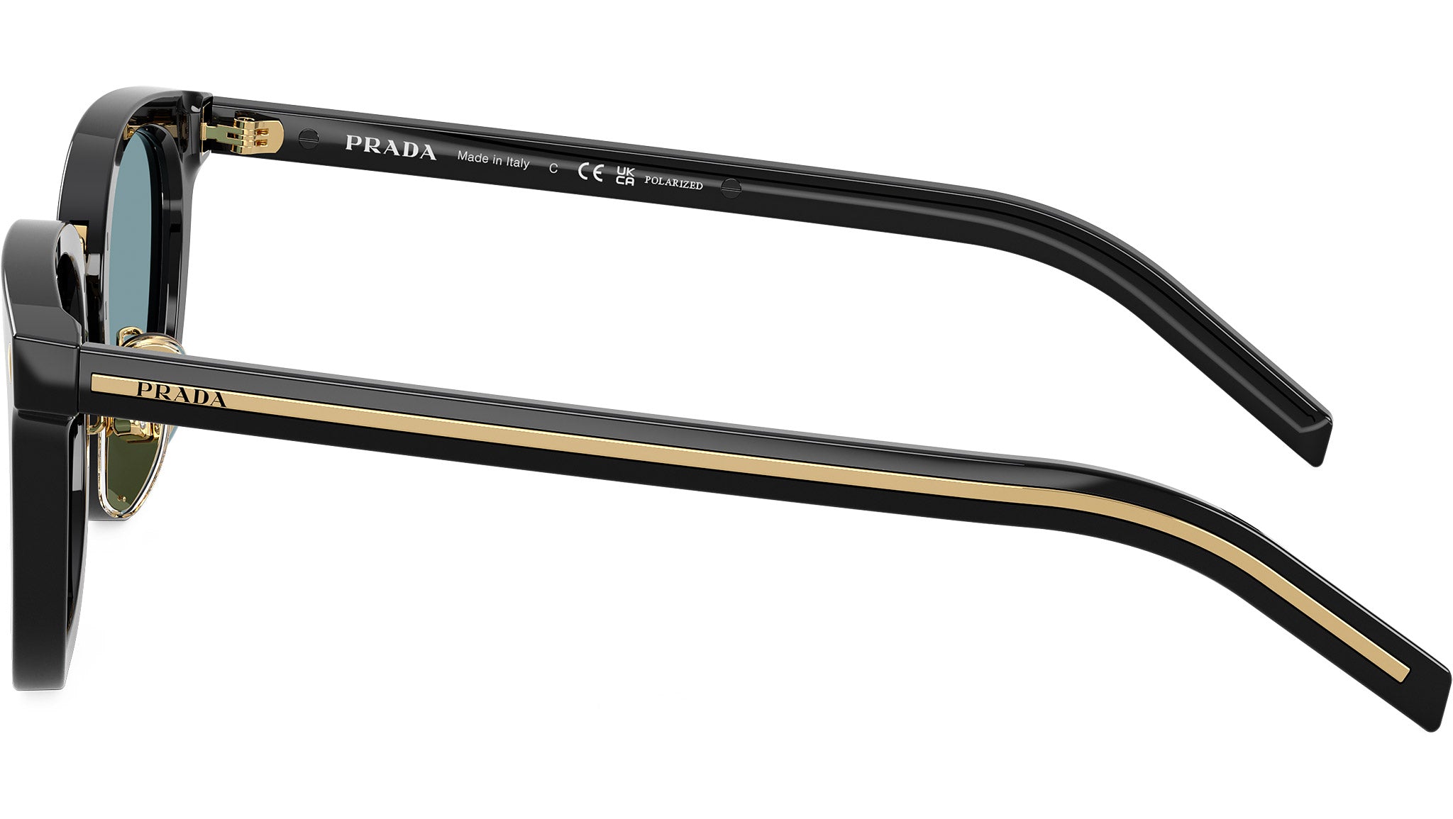 PR C01SD Prada Sunglasses 16K04D Black - eye-oo.com