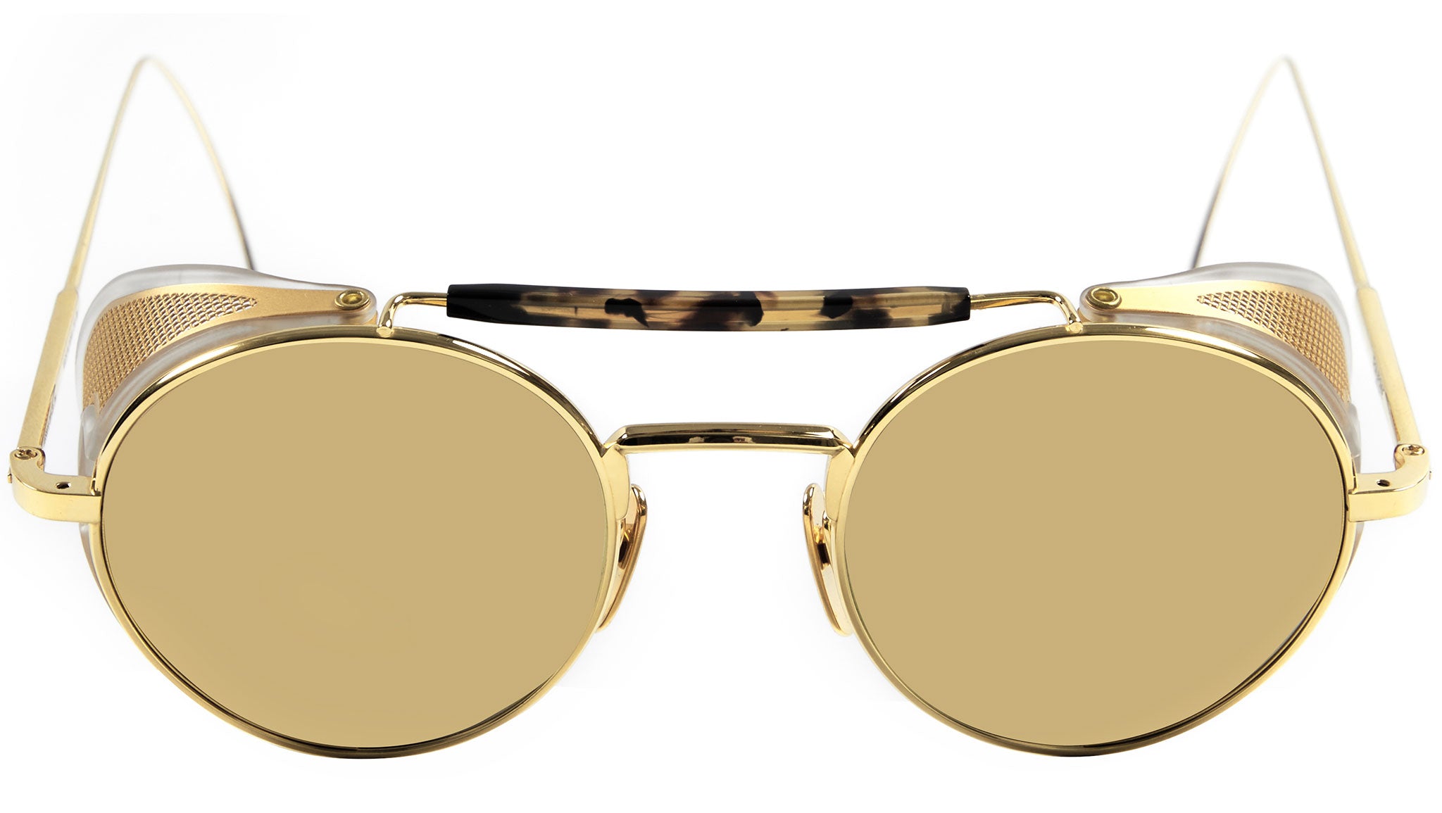 Thom Browne UES001L Sunglasses G0003-712 Gold - eye-oo.com