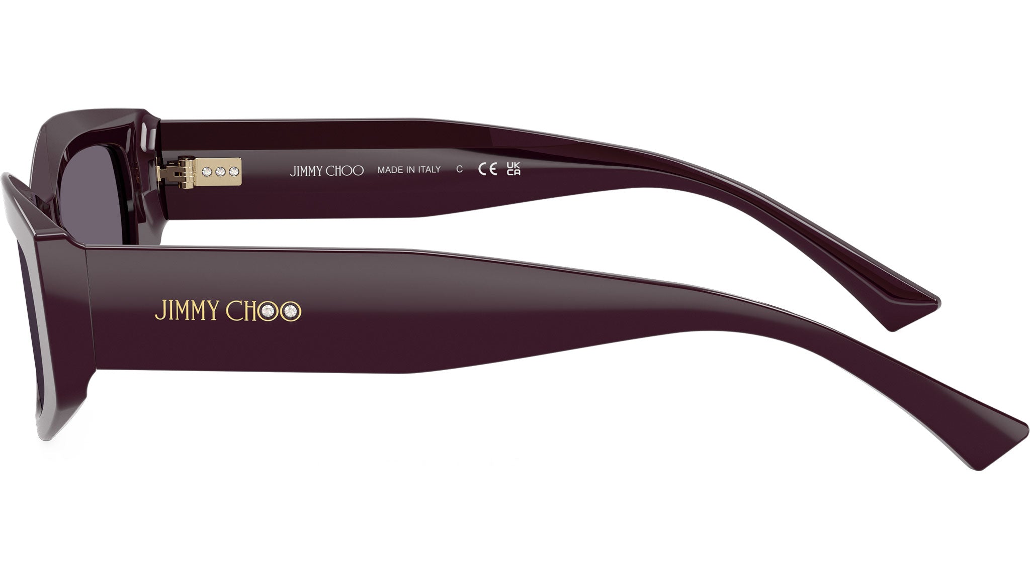 JC5046BU Jimmy Choo Sunglasses 50751A Prune - eye-oo.com