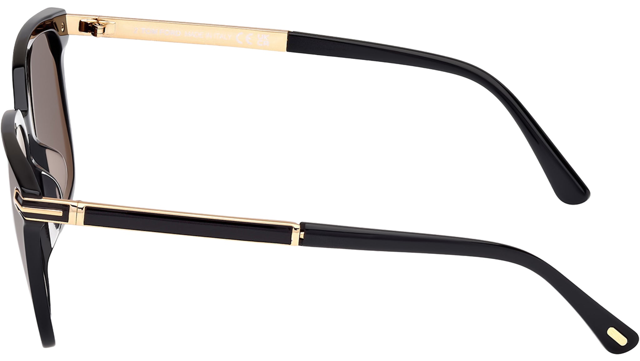 Tom Ford Jochem FT1183 Sunglasses 01A Shiny Black - eye-oo.com