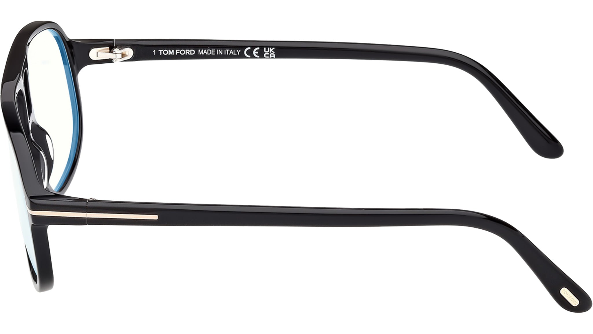 Tom Ford FT6082-B Glasses 001 Shiny Black - eye-oo.com display picture 1