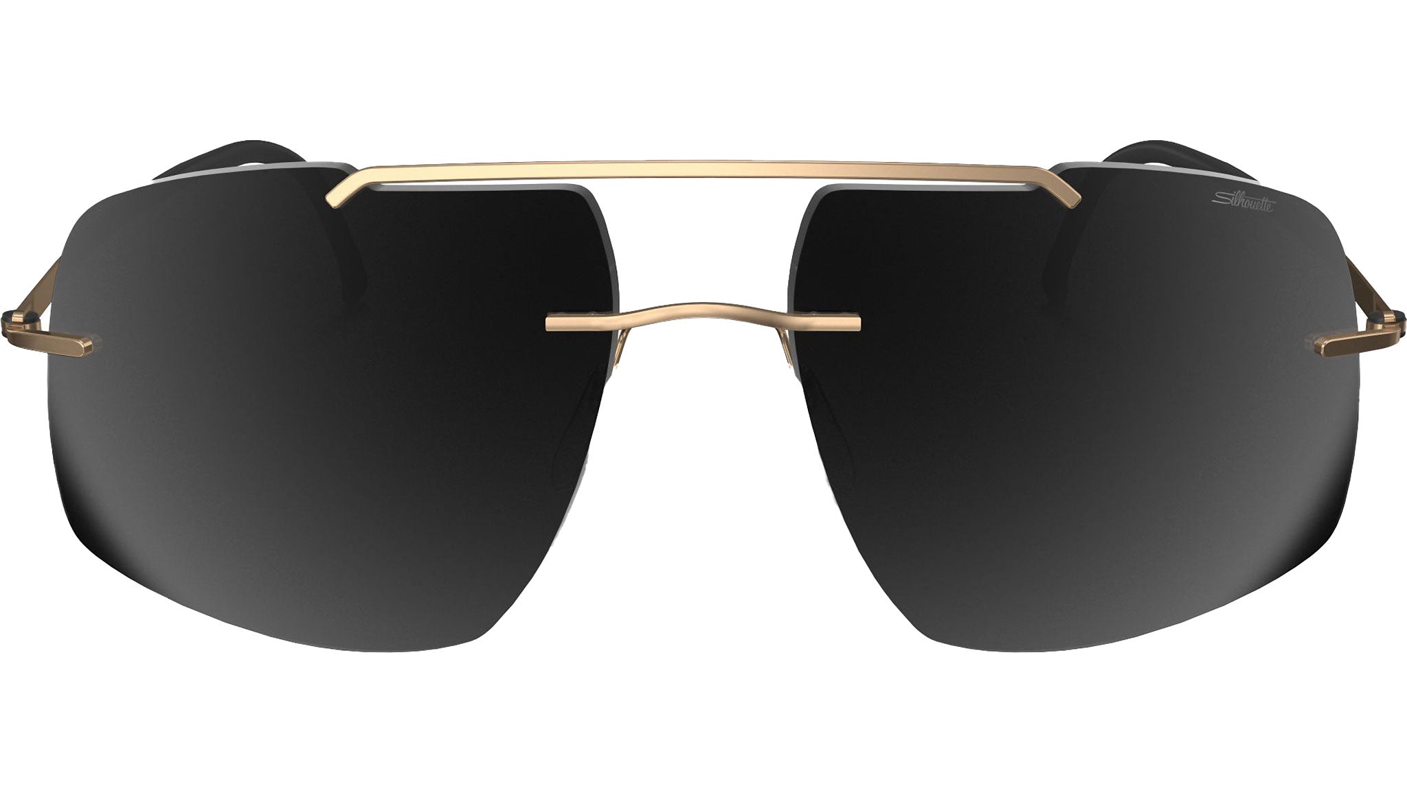 Silhouette ゴールド オクタゴナル老眼鏡 Silhouette Bogatell 8739 7630 Gold Sunglasses - eye-oo.com