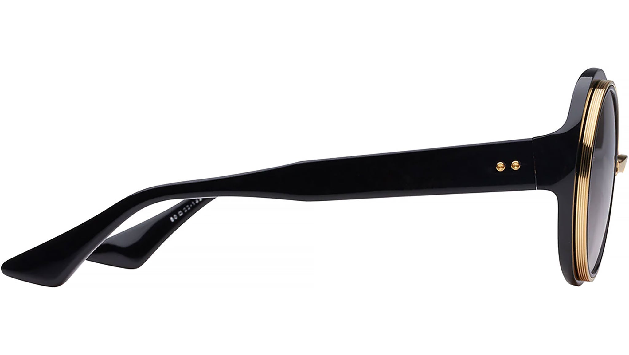 Dita Micro-Round DTS406 Sunglasses 01 Yellow Gold