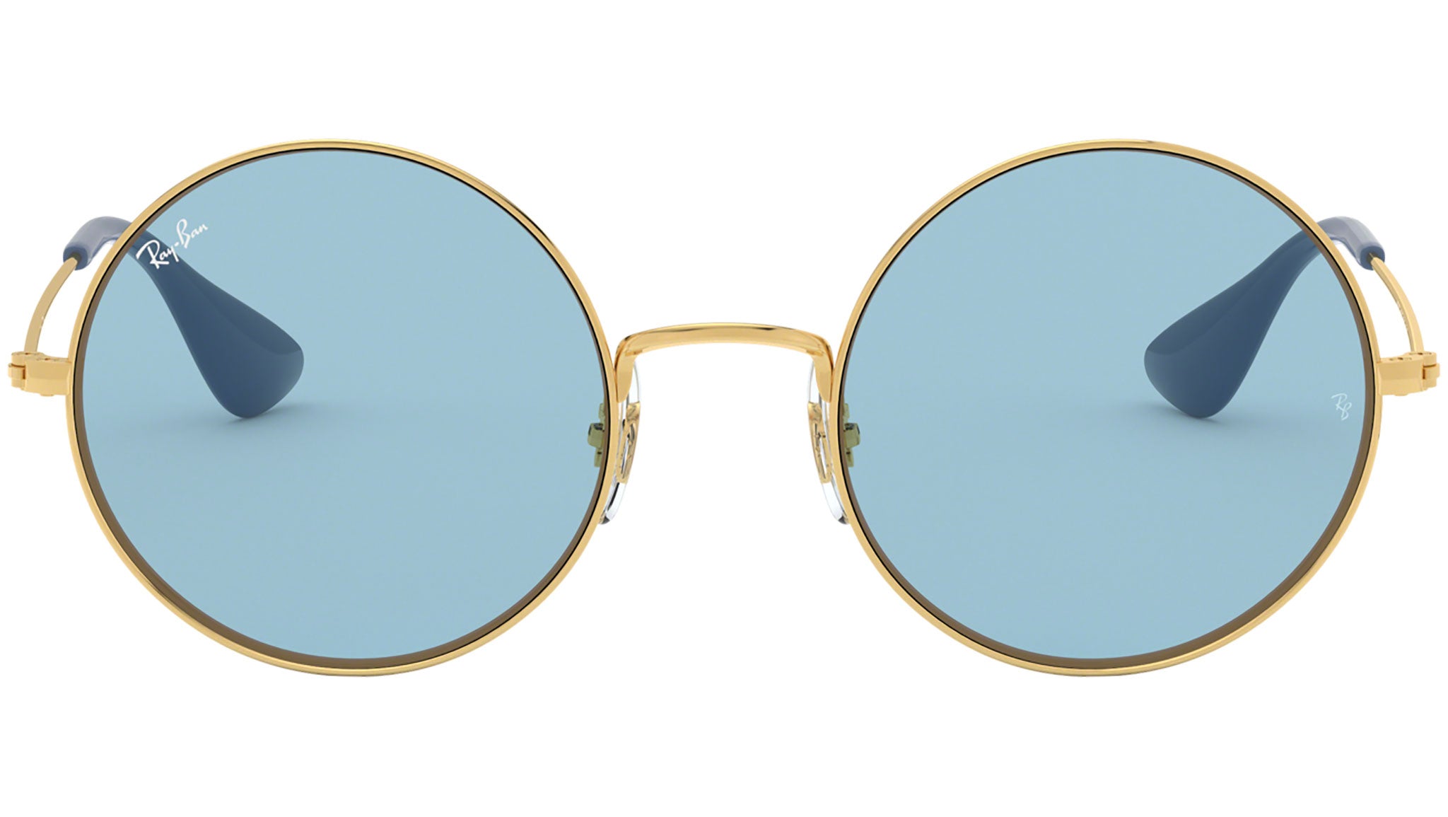 Ray-Ban RB3592 JA-JOブルー サングラス Ray-Ban Ja-Jo RB3592 001/F7 Gold Sunglasses - eye-oo.com
