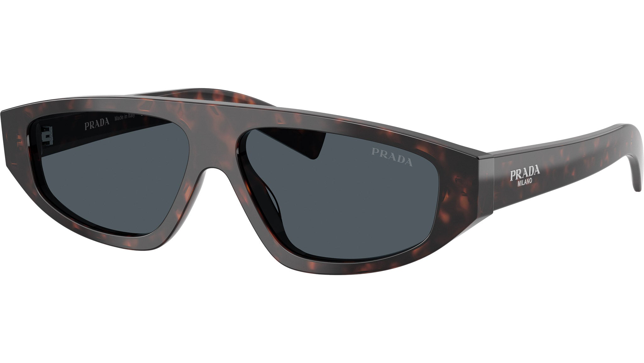 New and Authentic Prada 14Z Havana  Sunglasses Prada Symbole Sunglasses Havana/Brown (SPR17W_2AU_8C1) in  main image 3