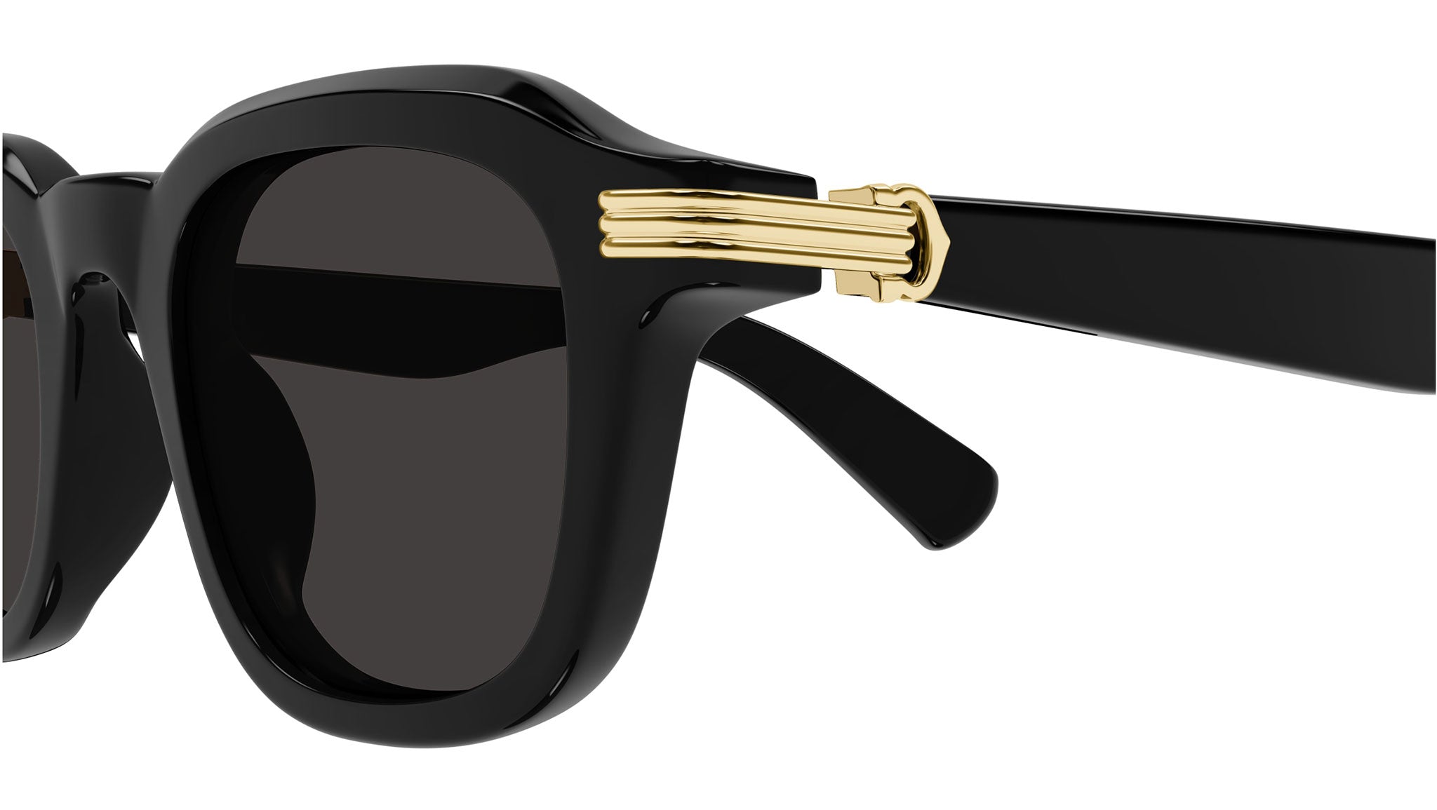 Cartier サングラス Cartier CT0536S Sunglasses 001 Black - eye-oo.com