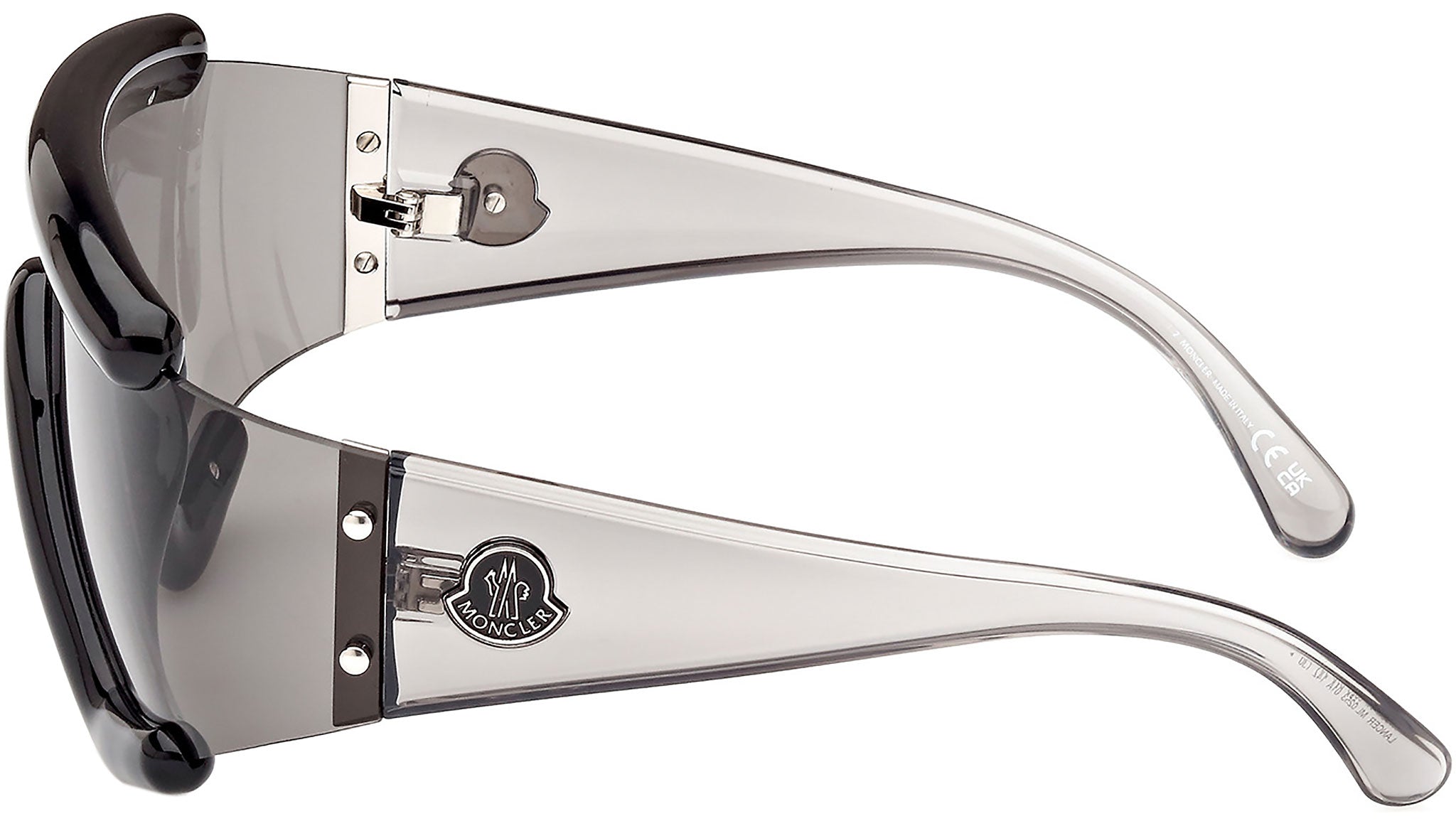 Moncler Lancer 01A Sunglasses Shiny Black - eye-oo.com display picture 3