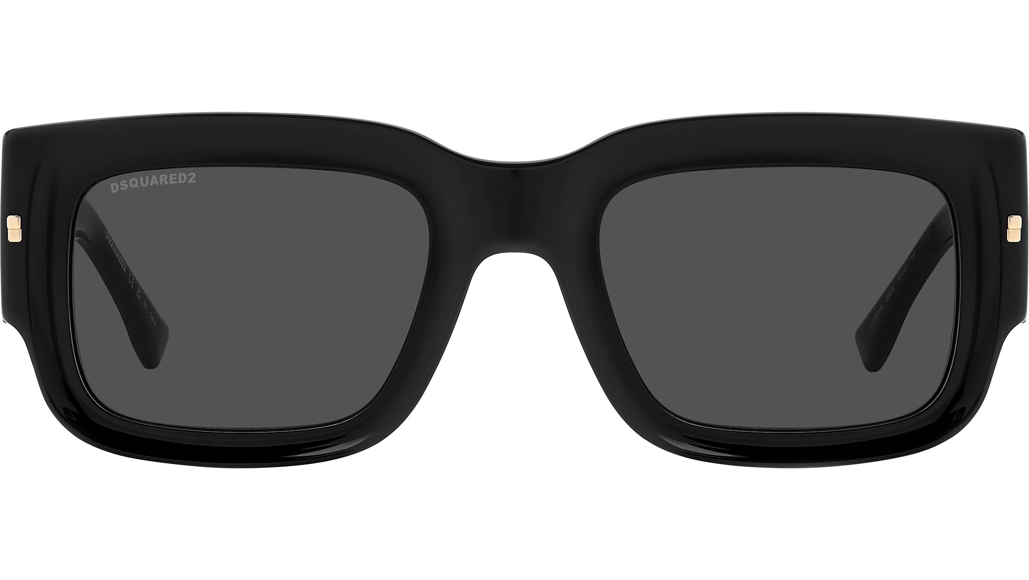 Dsquared2 D2 0089/S 2M2 Sunglasses Black Gold - eye-oo.com