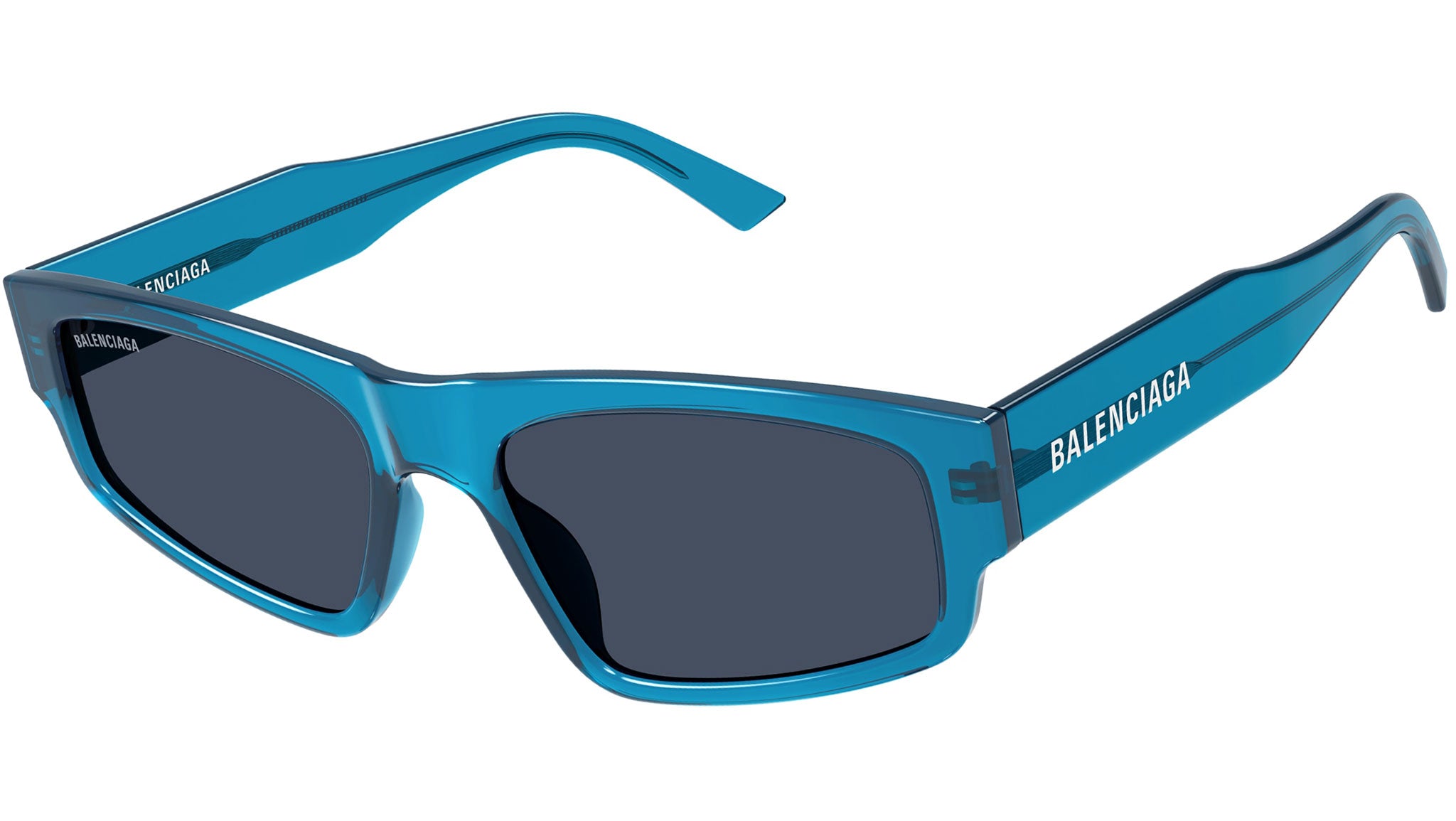 Balenciaga Dark Blue Logo Frame Sunglasses Turbo d-frame sunglasses main image 4