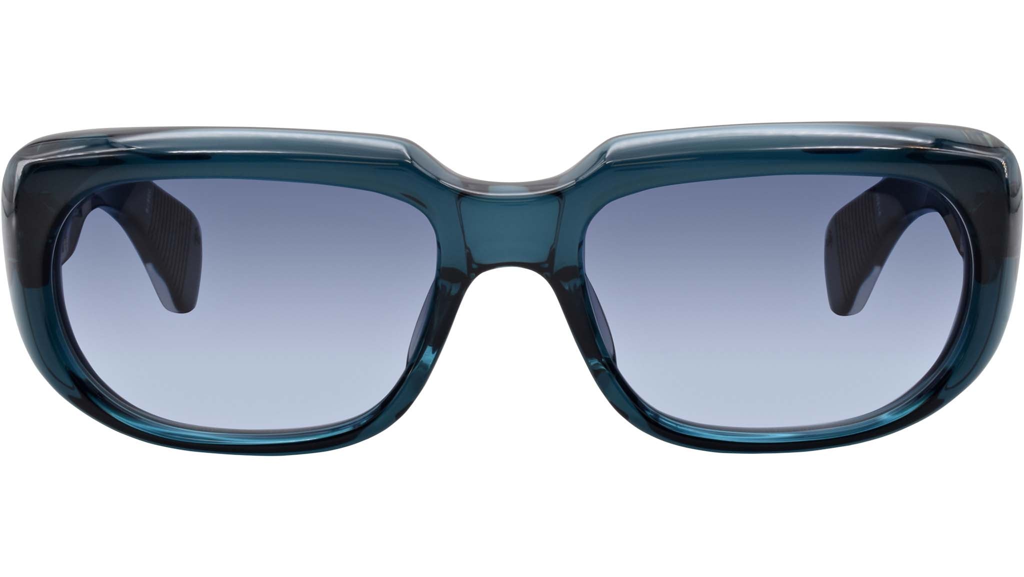 Jacques Marie Mage Blue Mirrored Cat-Eye Sunglasses Jacques Marie Mage | Whiskeyclone in Ska Blue Sunglasses  main image 2