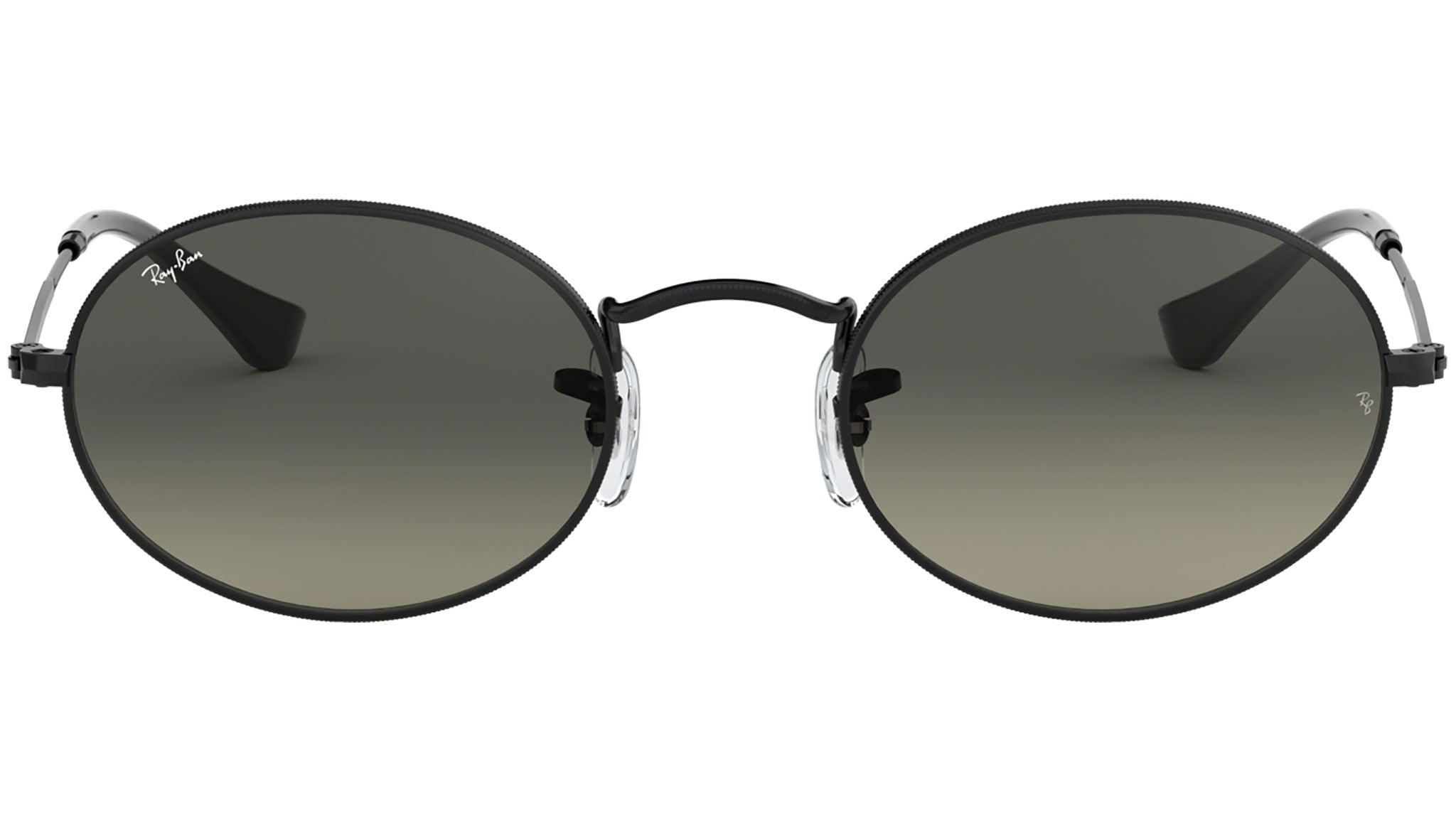 Ray-Ban Black Oval Sunglasses - BRAND NEW Ray-Ban Oval bio-based sunglasses for Men - Black in USA  main image 3