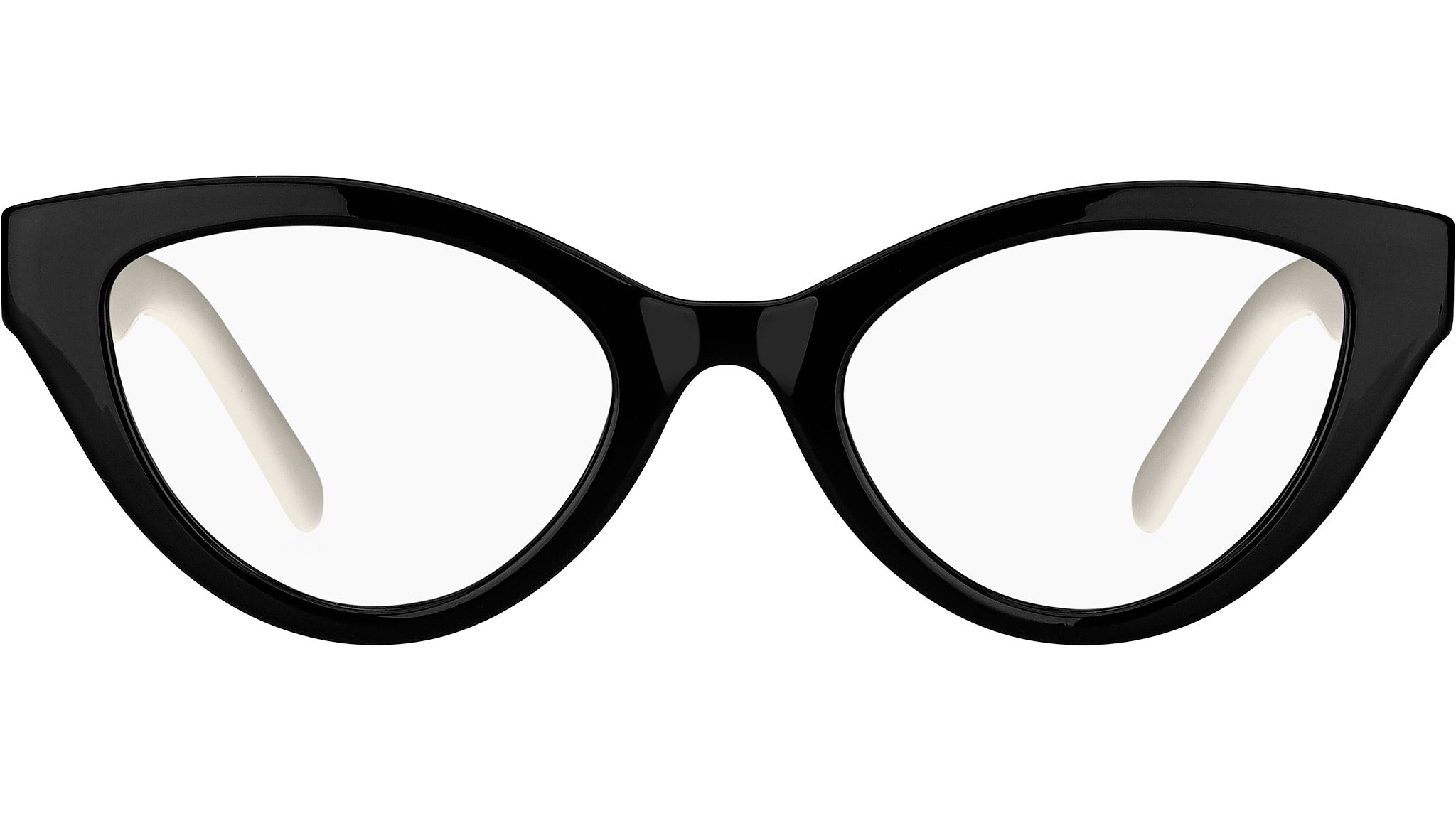 NEW MARC JACOBS MARC 651 080S 00 EYEGLASSES BLACK WHITE WOMEN EYEWEAR Marc Jacobs MARC 651 80S Optical Frame Black White - eye-oo.com main image 2