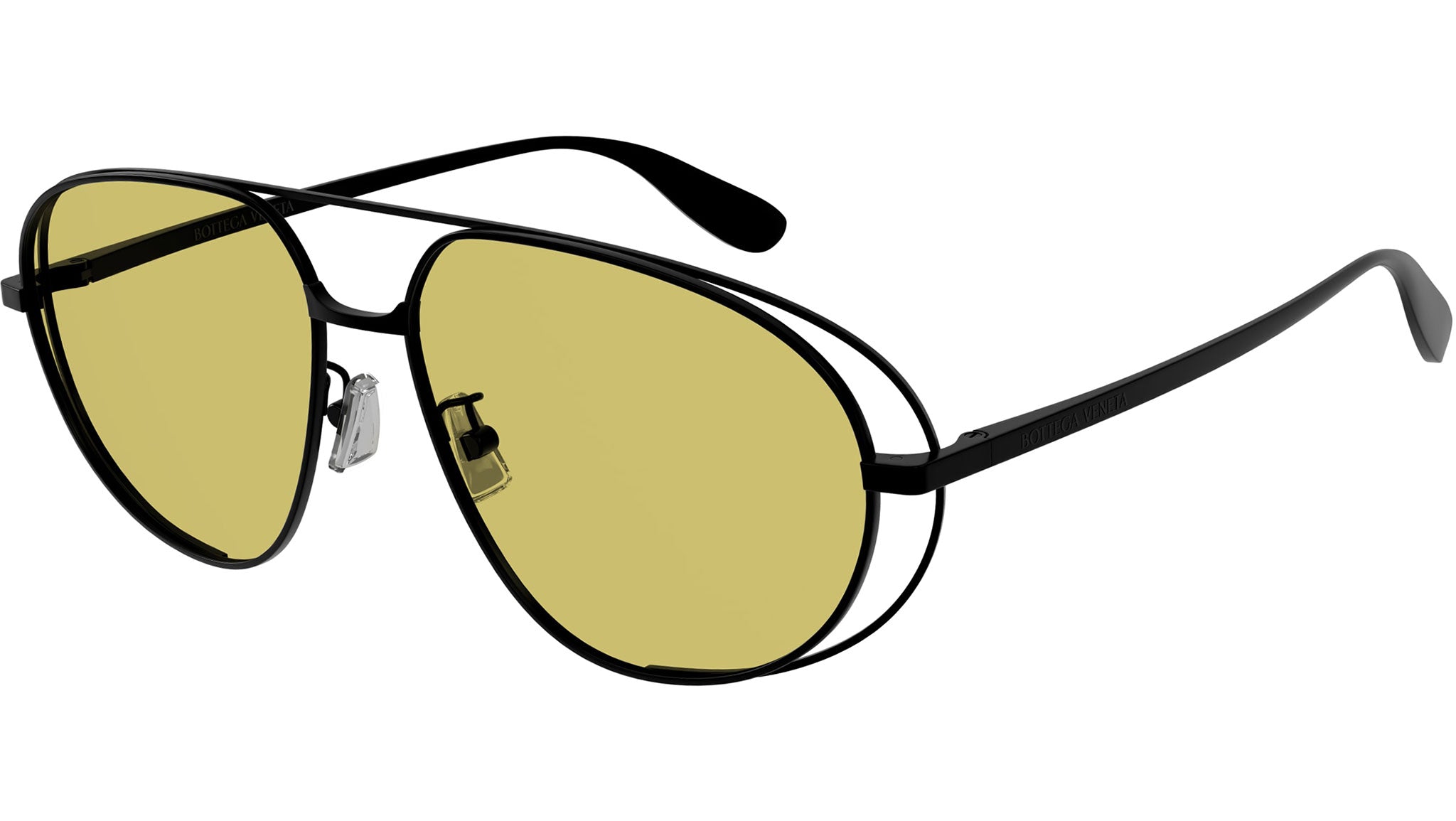 BOTTEGA VENETA メガネ Bottega Veneta Sunglasses BV1344S 002 Matte Matte Black - eye-oo.com