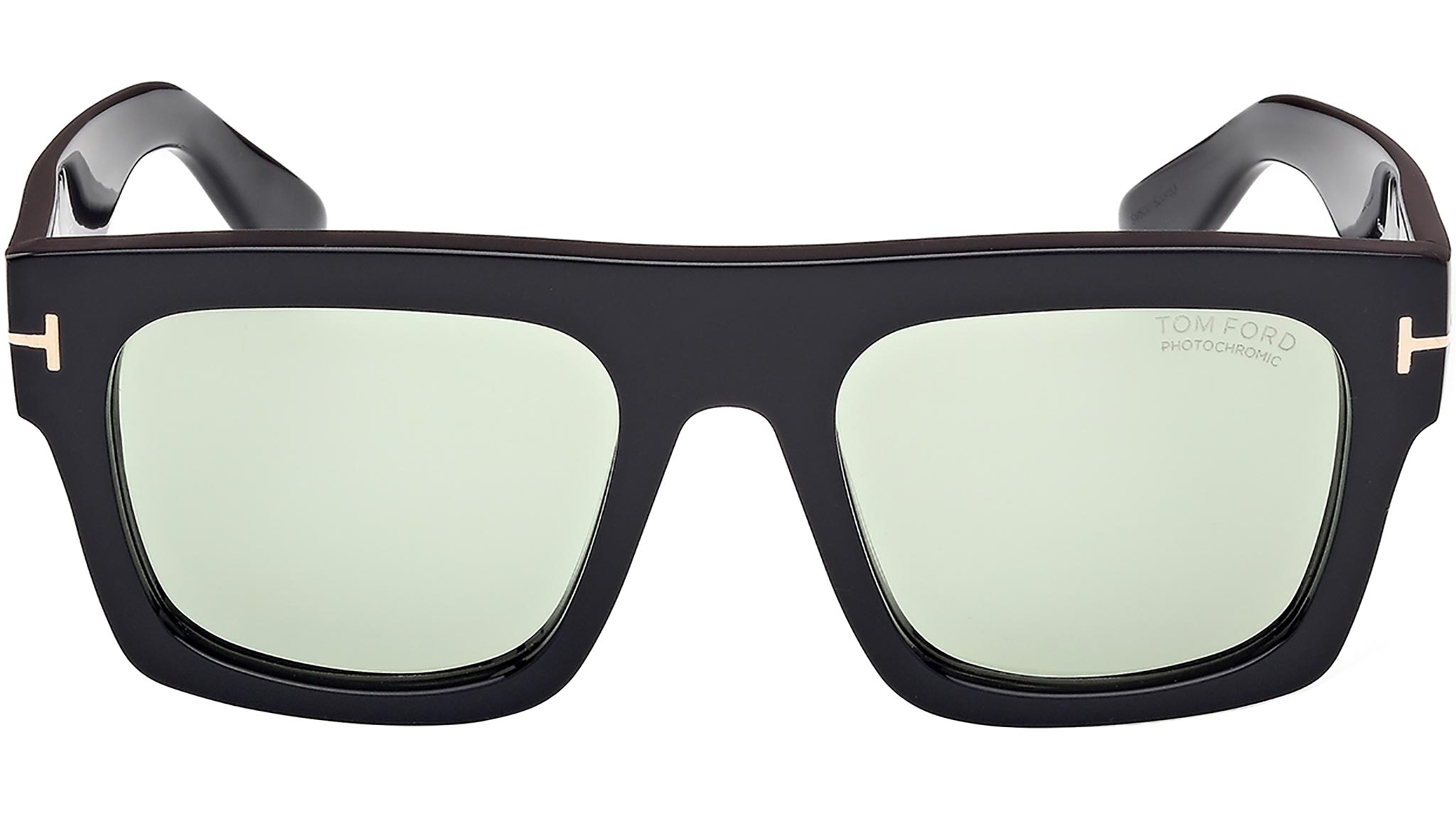Tom Ford Fausto Sunglasses FT0711 01N Shiny Black - eye-oo.com