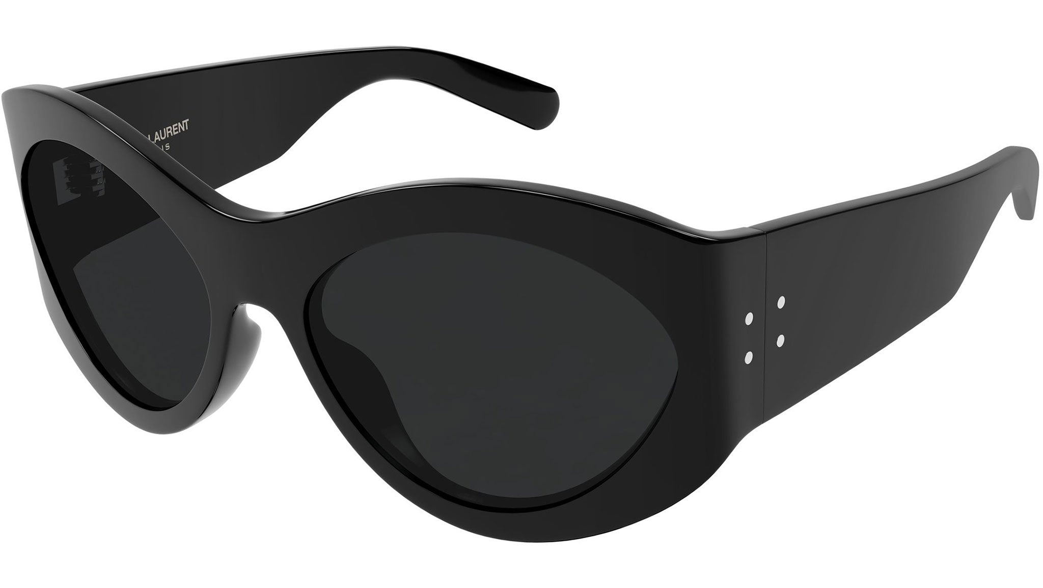 SL 854 Saint Laurent Sunglasses 001 Shiny Black - eye-oo.com