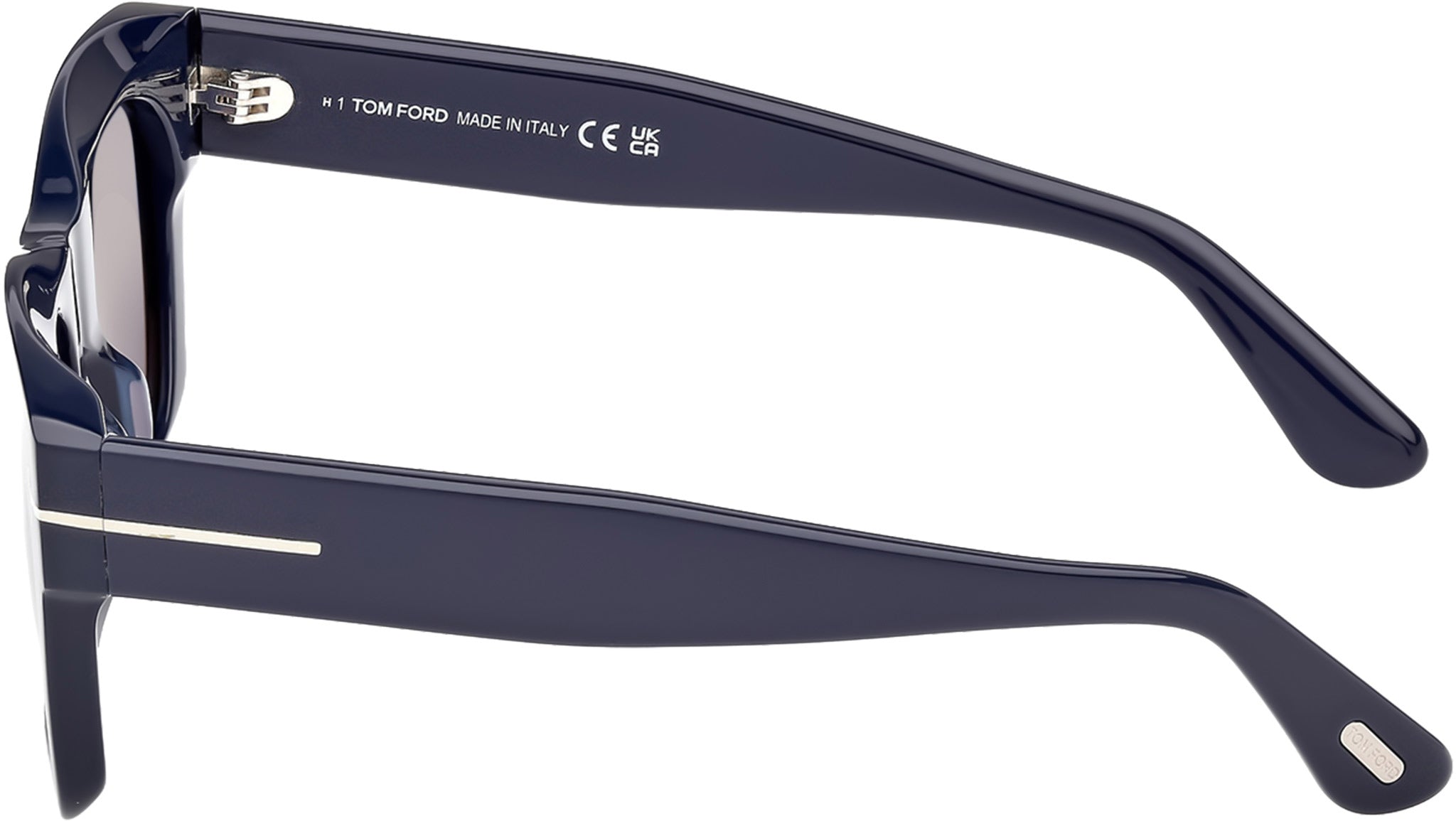 Tom Ford Emma-02 Sunglasses FT1314 90V Shiny Blue - eye-oo.com