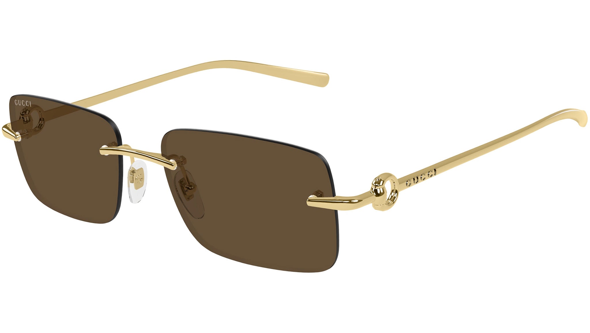Gucci Sunglasses GG1703S 004 Shiny Endura Gold - eye-oo.com