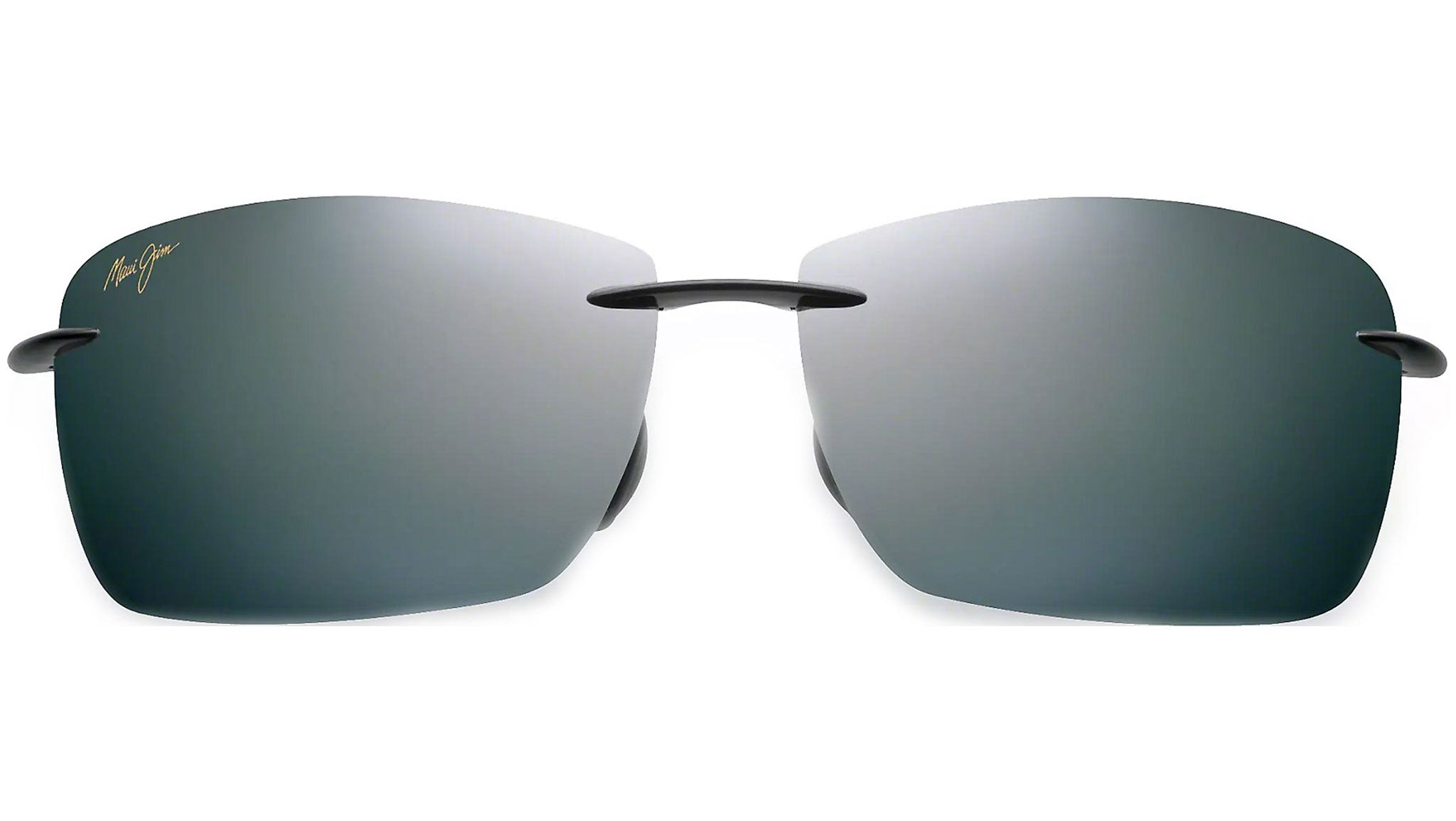 Maui Jim Lighthouse 423-02 02A Sunglasses Gloss Black Polarized