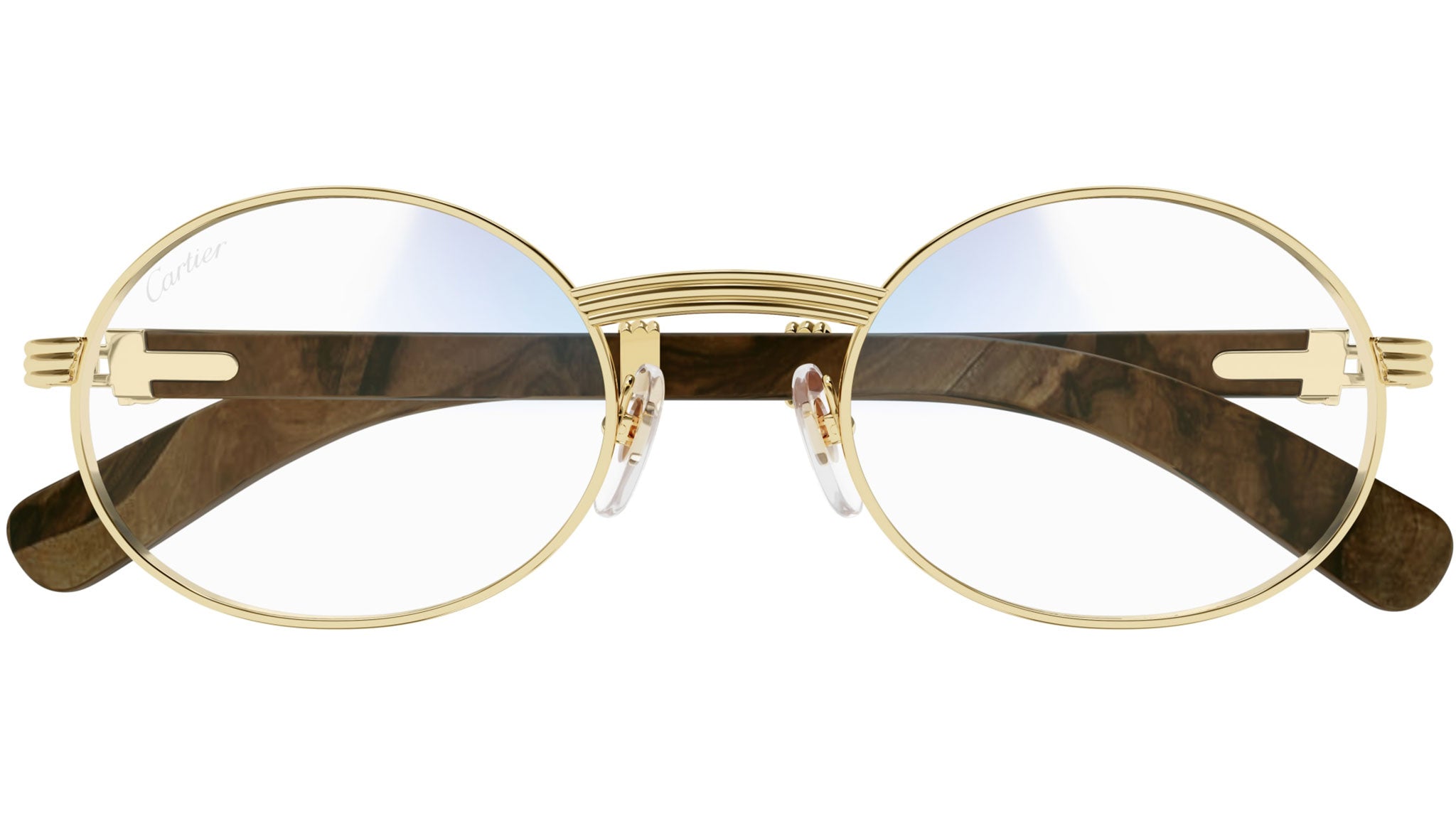Cartier CT0464S 013 Sunglasses Shiny Gold Red - eye-oo.com