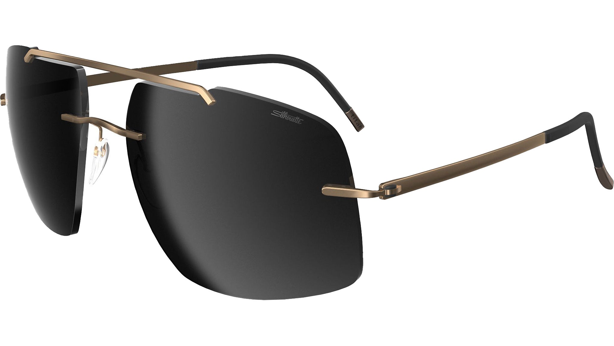 Silhouette Bogatell 8739 7630 Gold Sunglasses - eye-oo.com