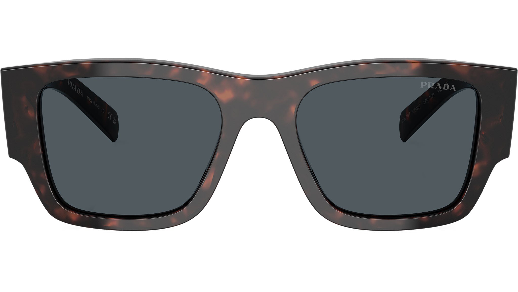 Prada PR10ZS Sunglasses in Brown Tortoise Prada PR 22ZS S (53 - 17) with Brown lenses and Tortoise  main image 2