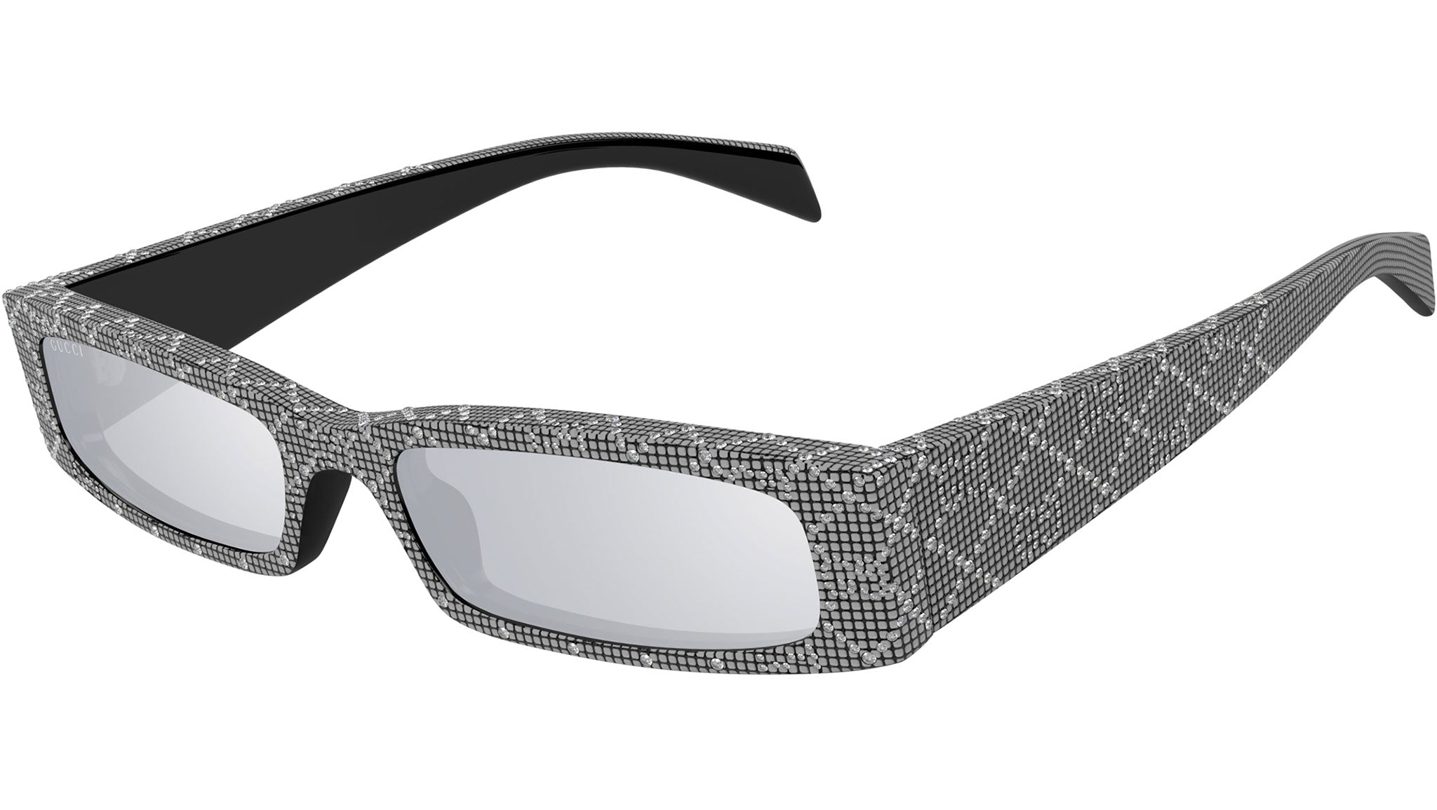 Gucci Sunglasses GG1780S 001 Shiny Black Strass - eye-oo.com